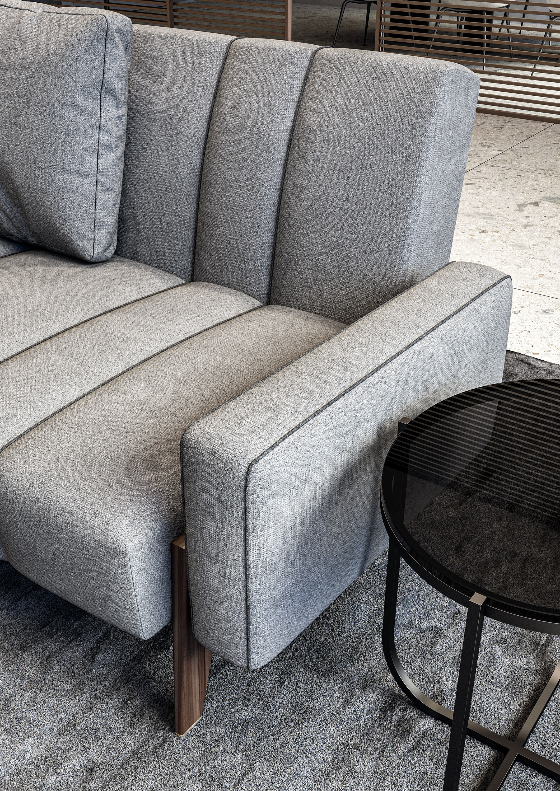 Rendering Design | Collezione Italo | soggiorno