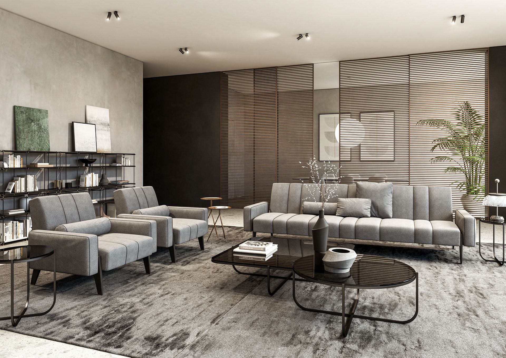 Rendering Design | Collezione Italo | soggiorno
