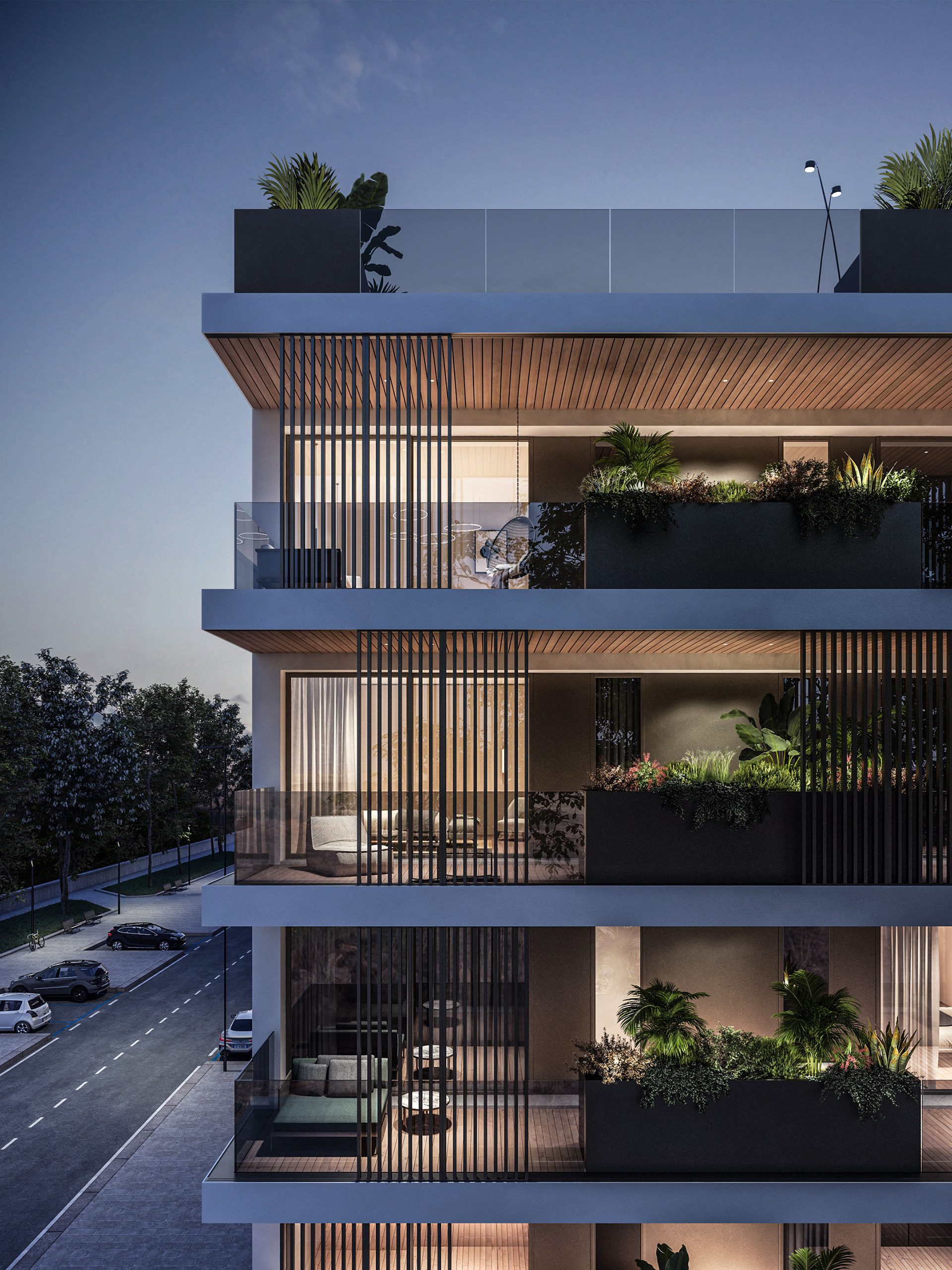 rendering architettura | progetto e.VER.green Verona | facciata