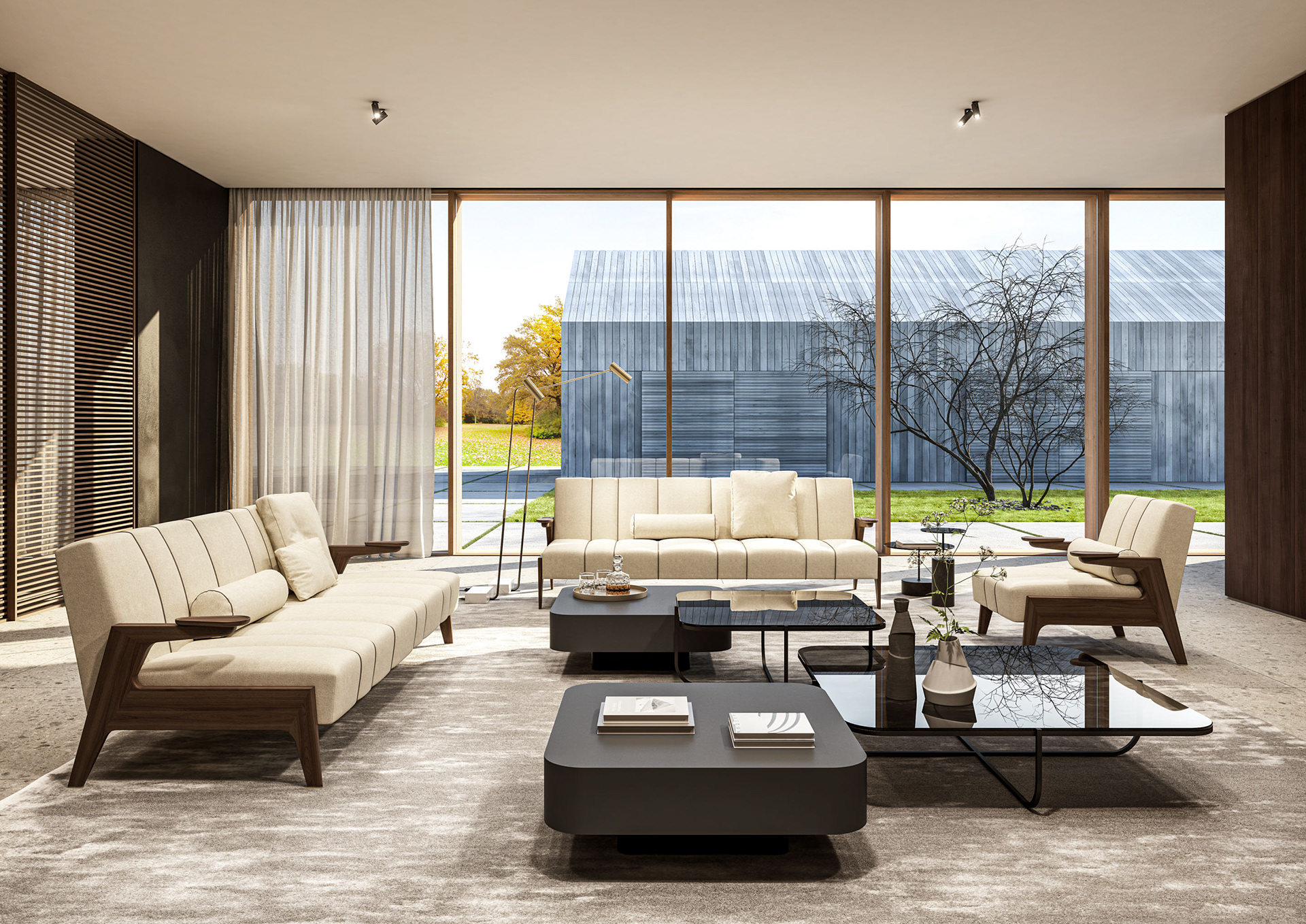 Rendering Design | Collezione Italo | soggiorno