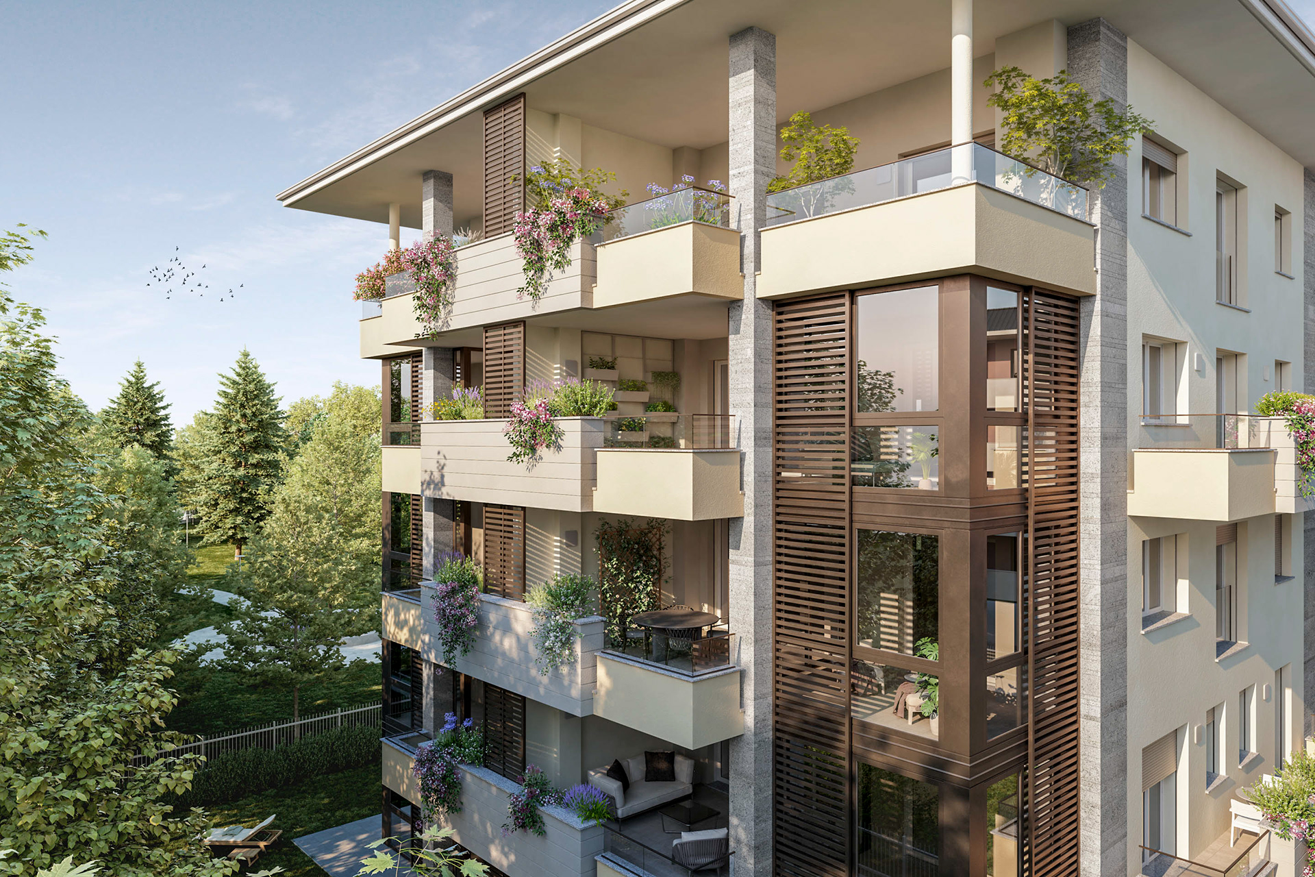 2022 | Residential building Paganini in Monza | Schiavi spa