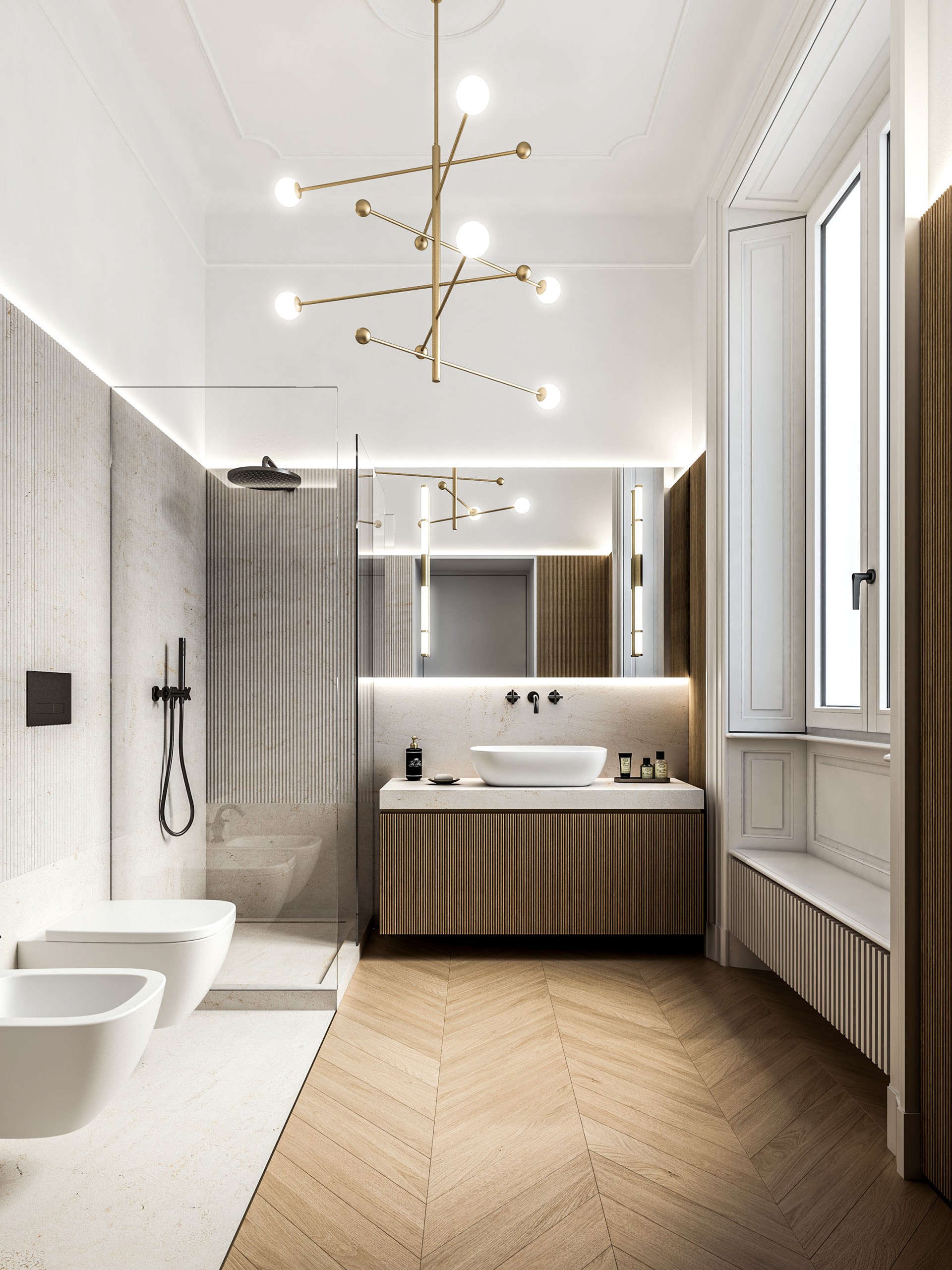 Rendering Interni | Appartamento SV | bagno