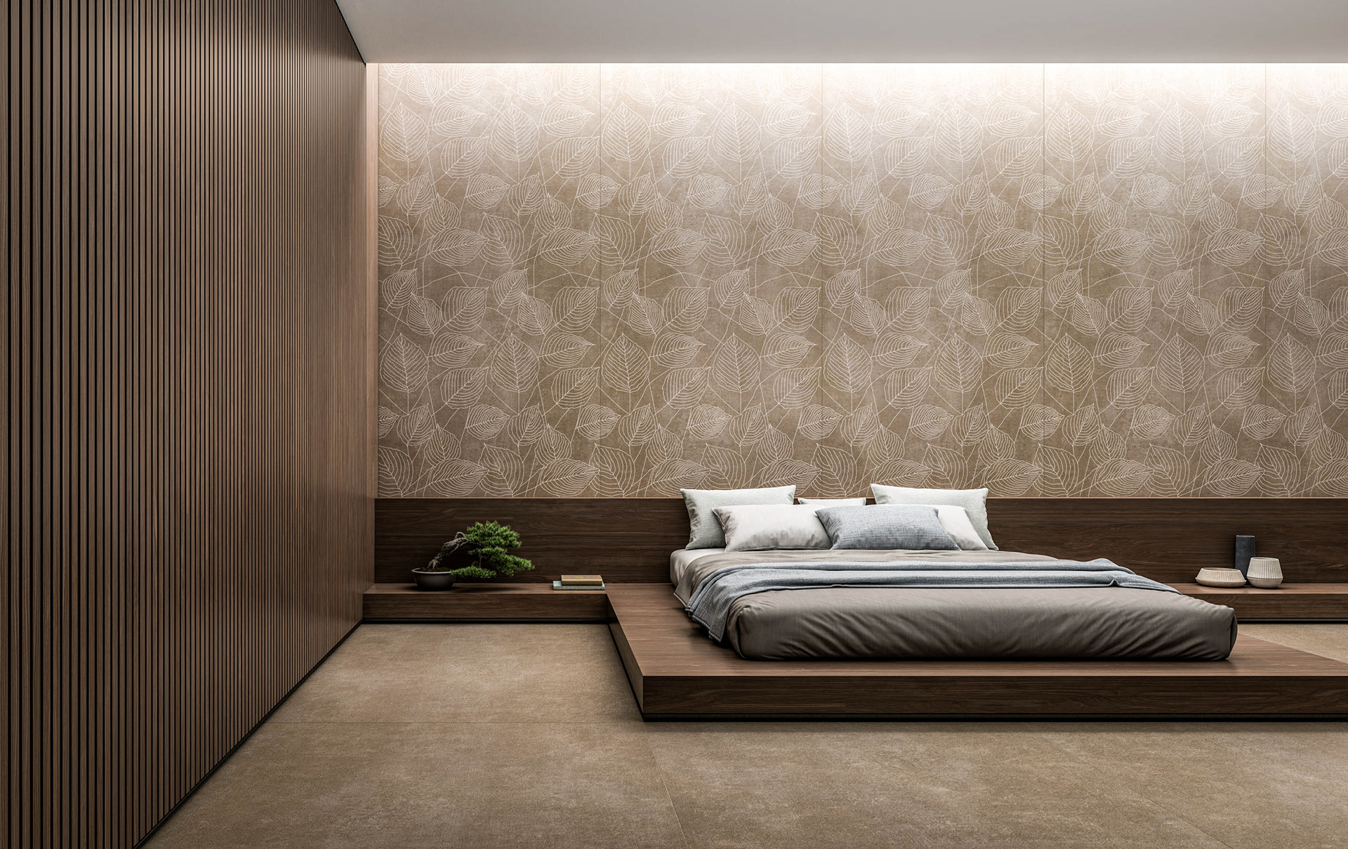 Collezione Concrete | rendering per Gigacer