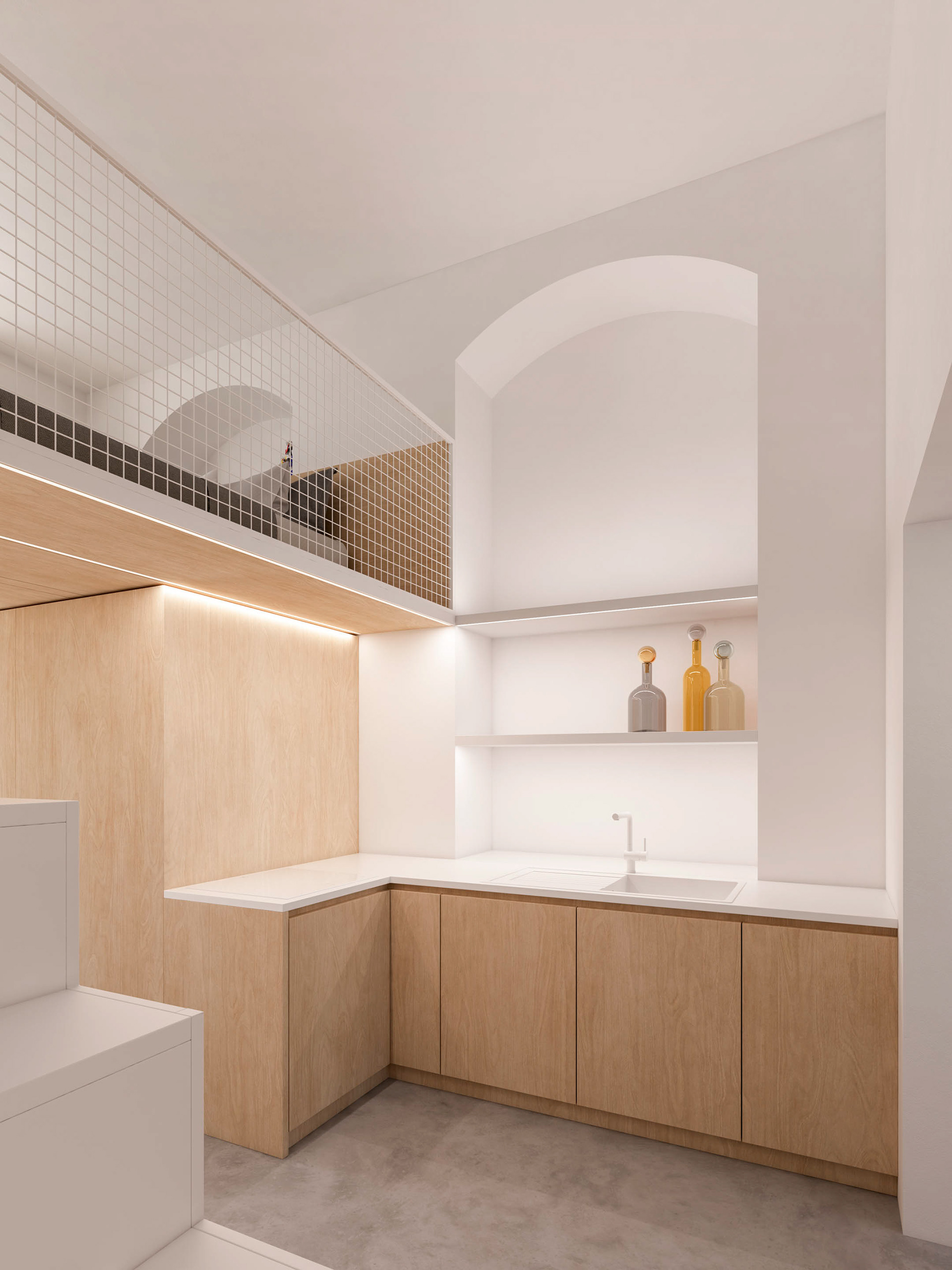 NOLO loft | rendering per Arch. Alessio Riva