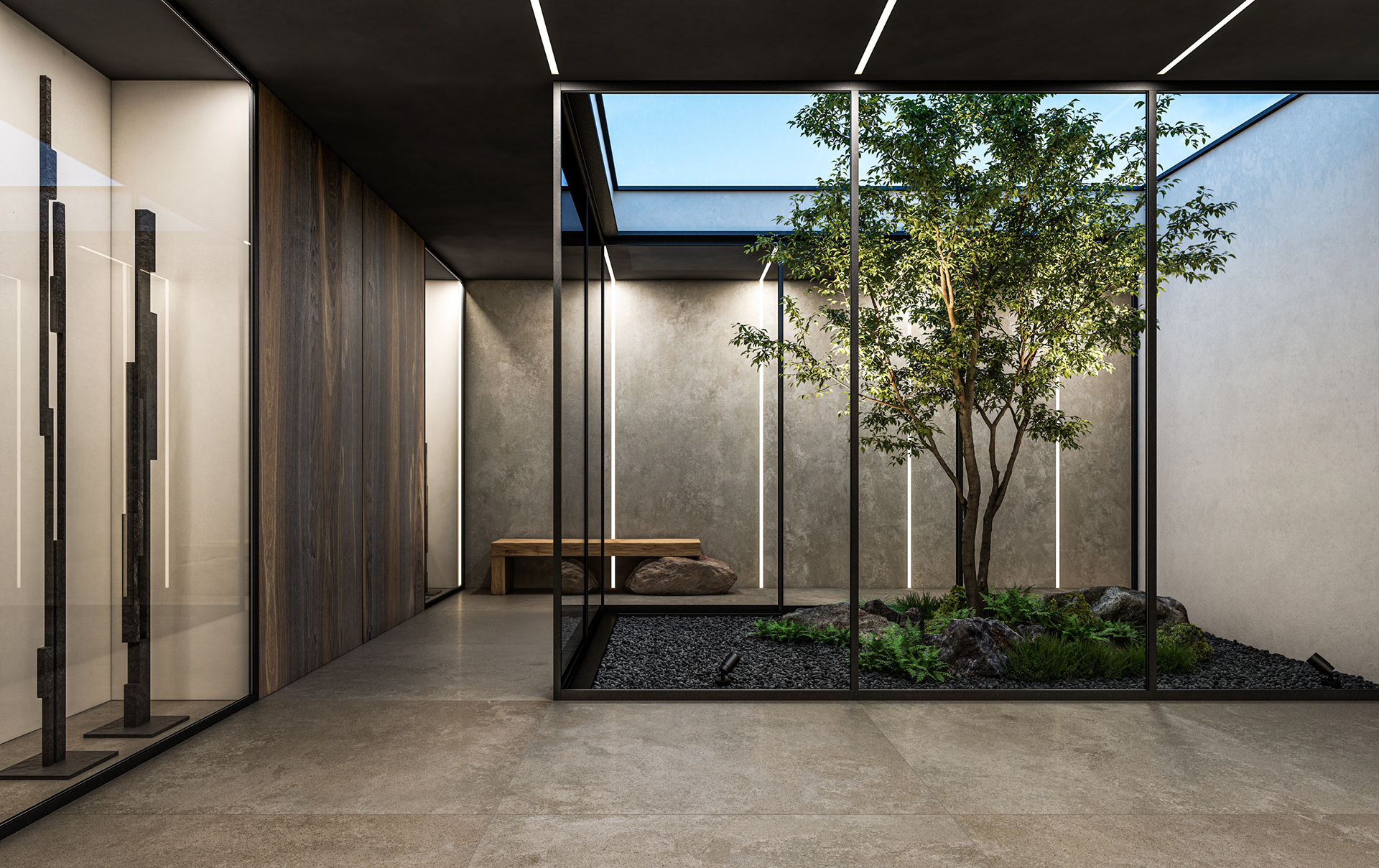 Rendering Design | Collezione Elementa | patio