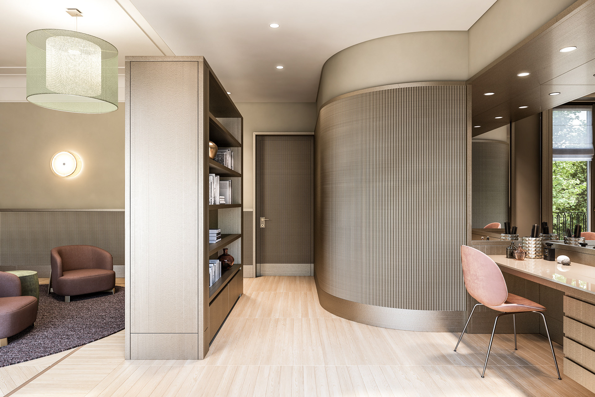 Rendering Interni | Villa Dariyno | camera padronale