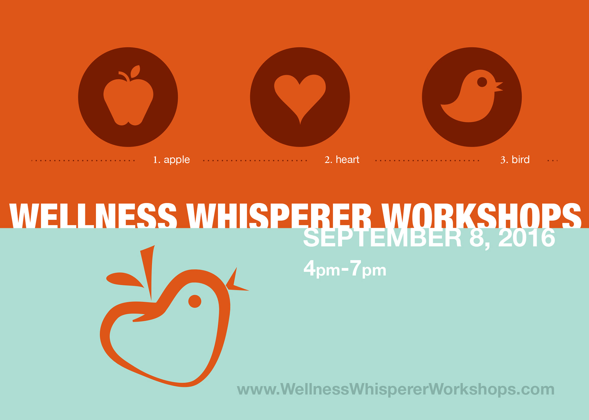 Wellness Whisperer Workshop flyer