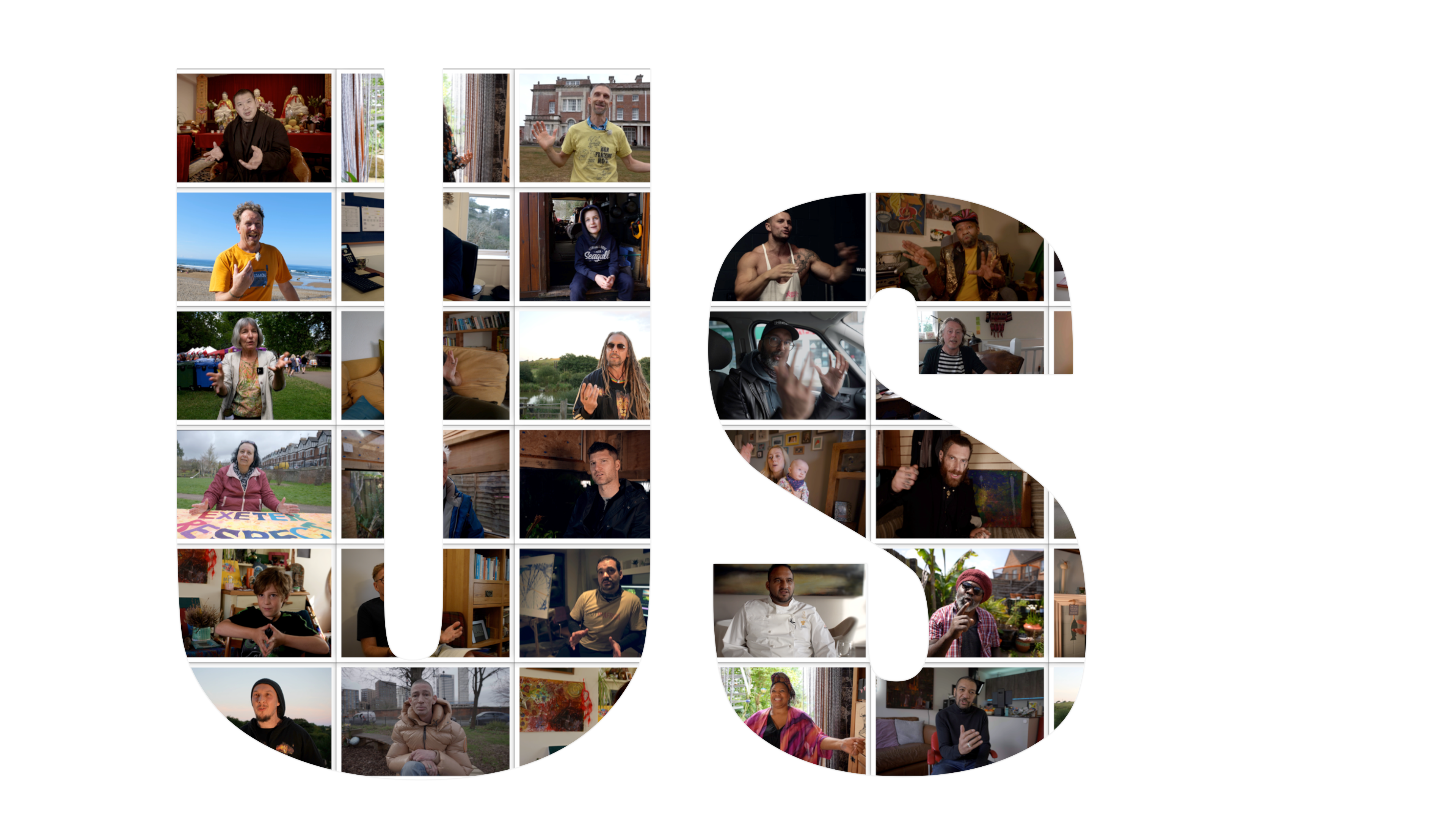 Us Documentary interviewee collage