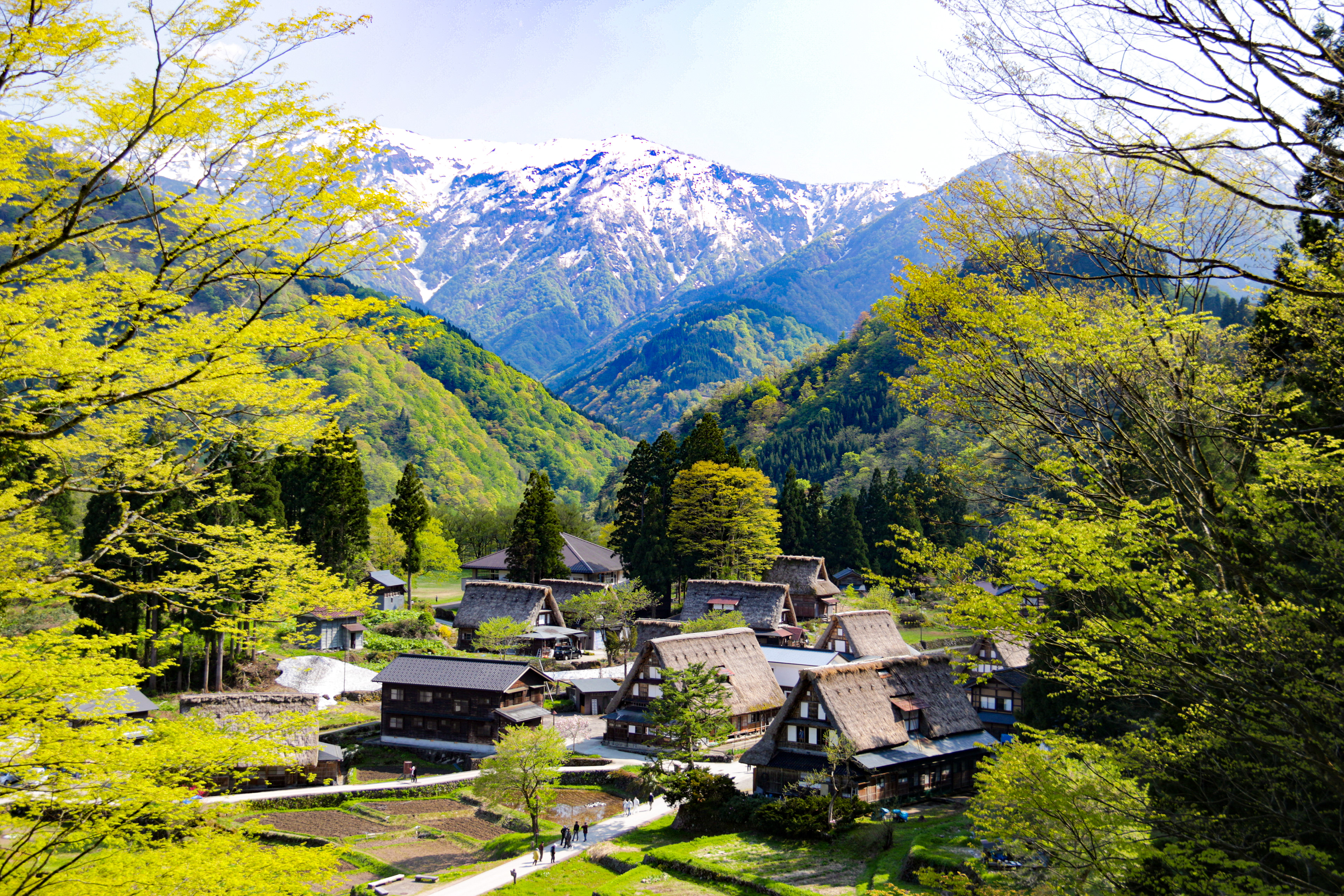 越中 五箇山 相倉合掌集落