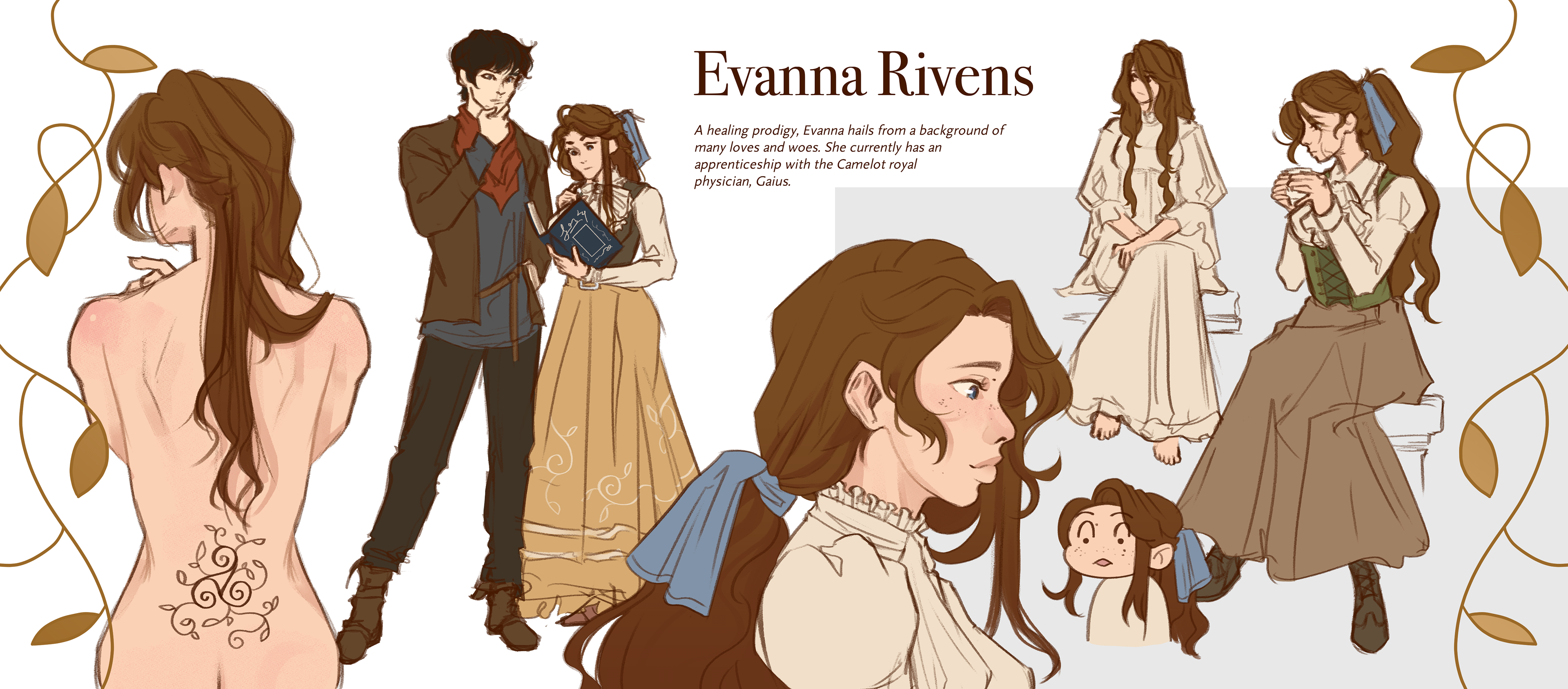 Character Design | Evanna Rivens