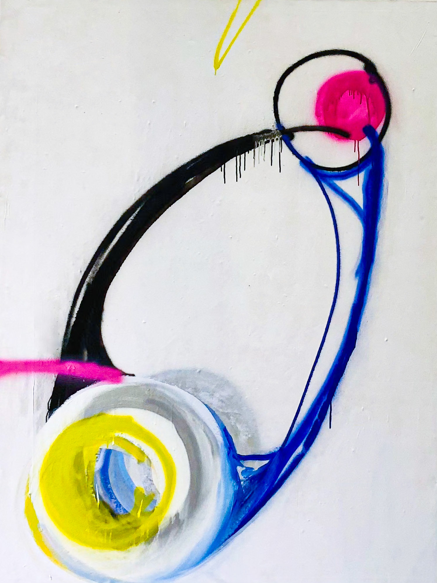 Jeux d'eaux 210 x 170 cm