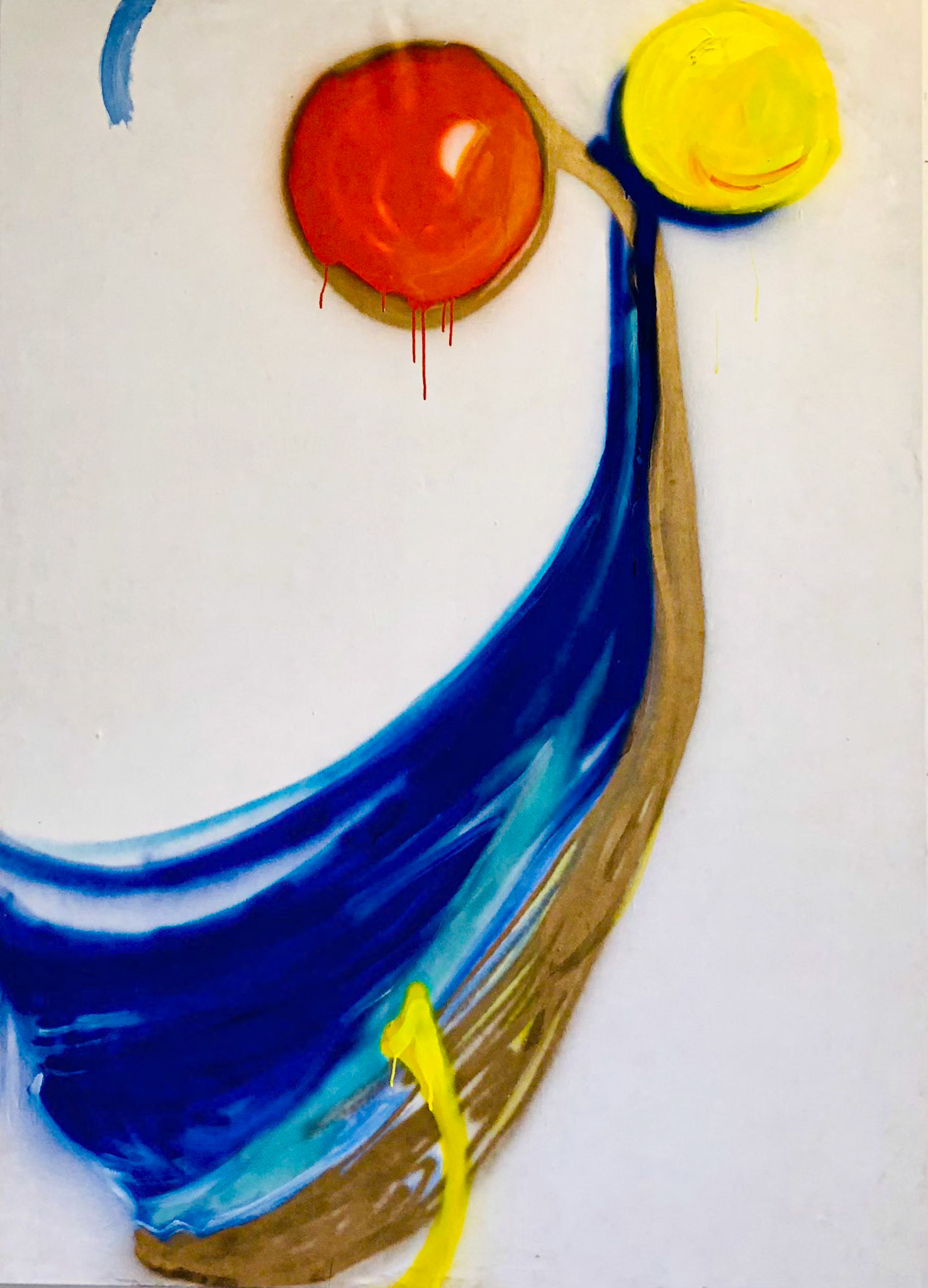 La sirène 210 x 150 cm
