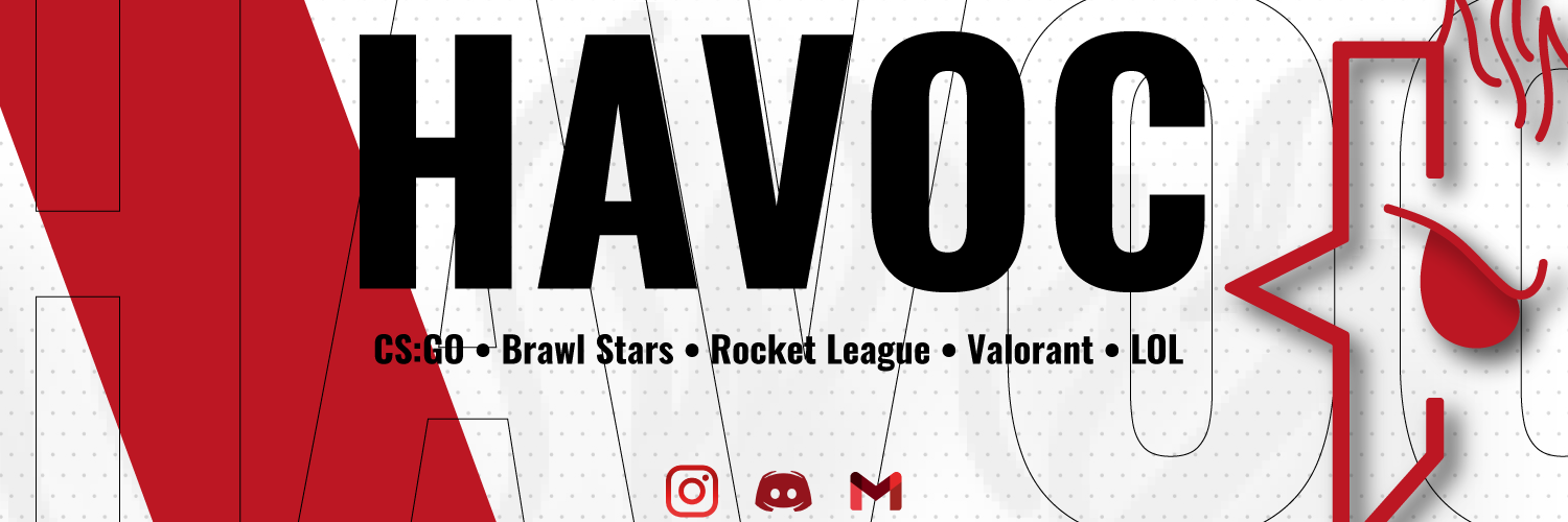 Havoc Esports Twitter Banner