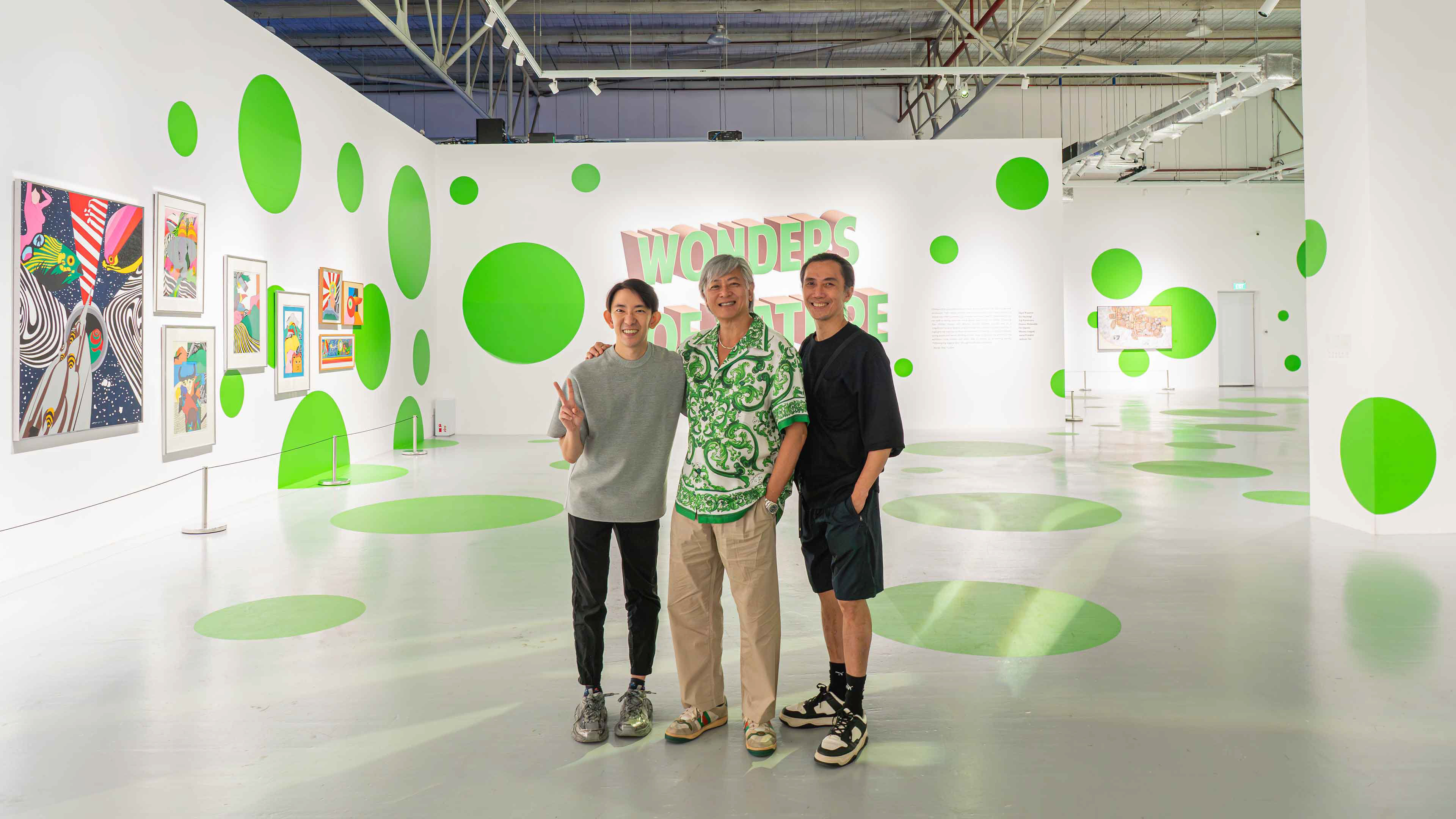 Singaporean singer-songwriter Dick Lee, Artist Yang Derong and Warren Wee