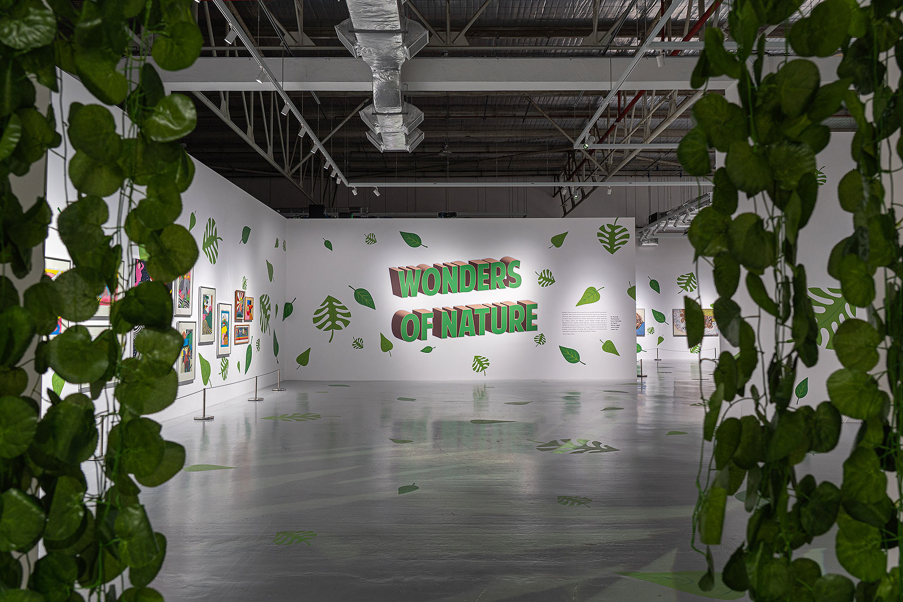 Entrance to the exhibition