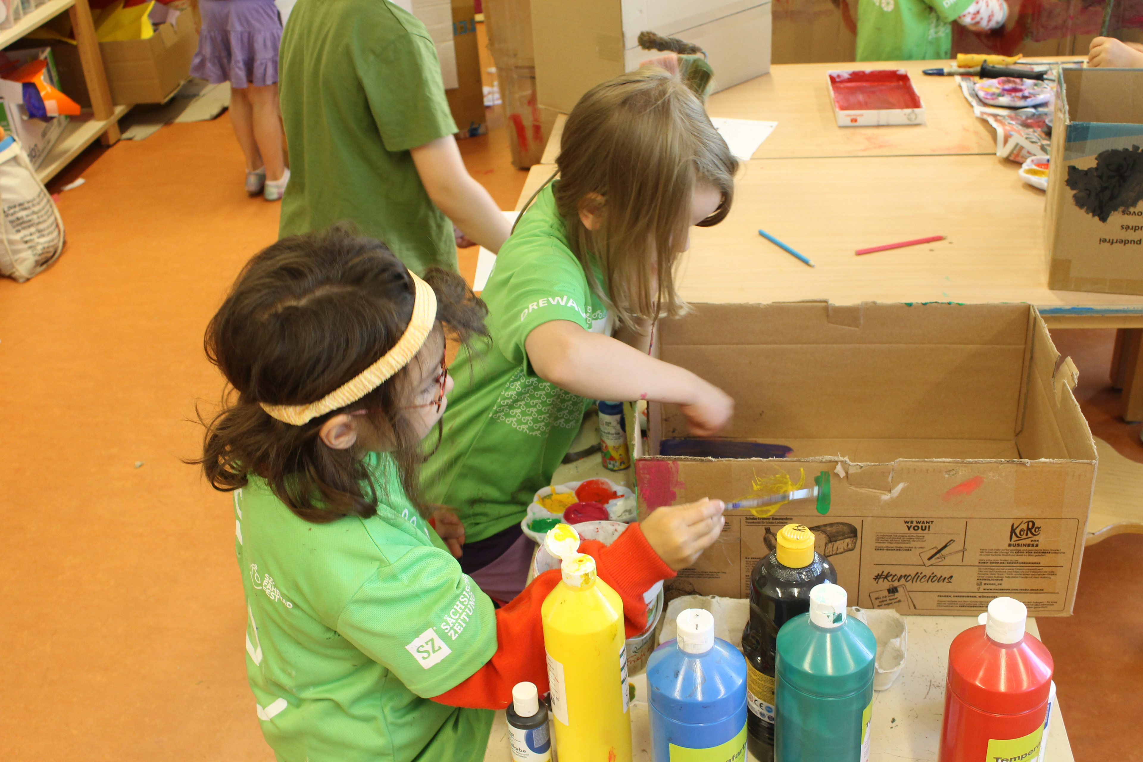 ... mit vielen Farben.