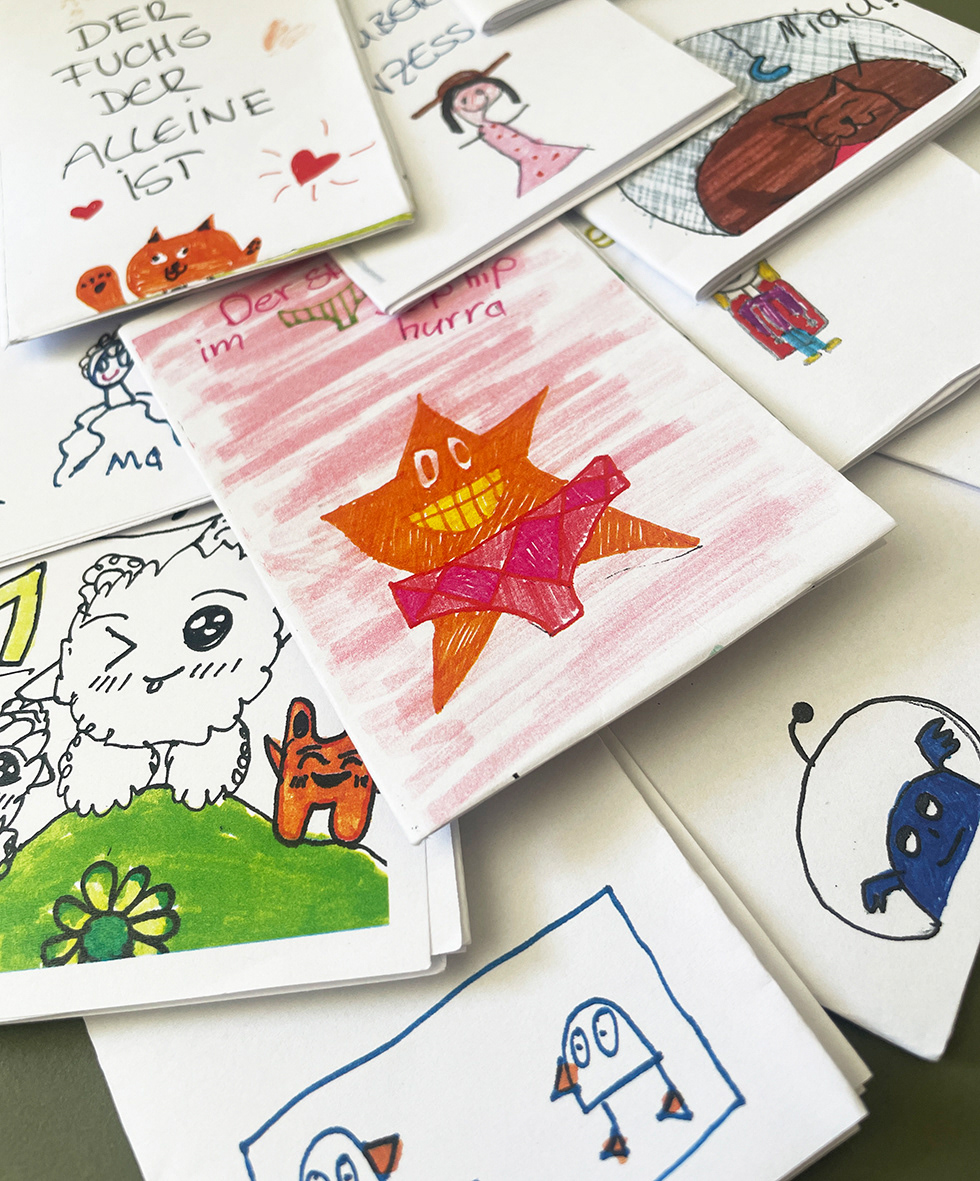  ... erfinden mutige Geschichten.