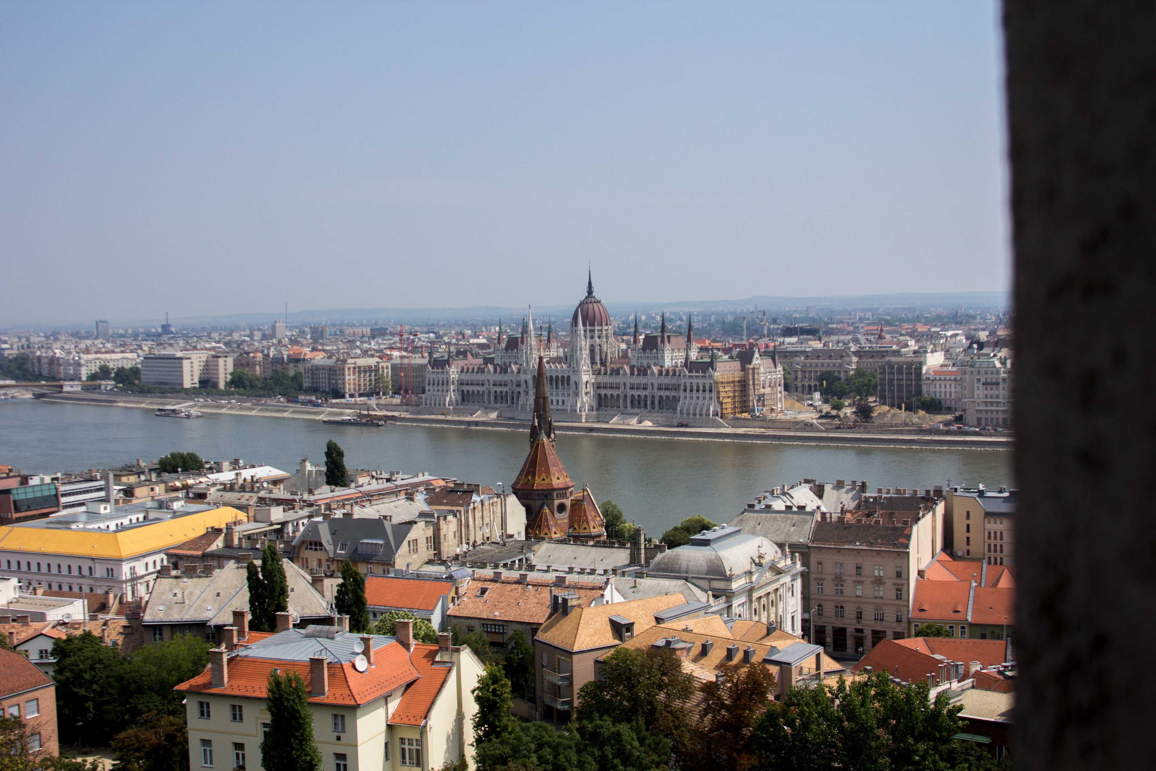 Budapest view of Parlament