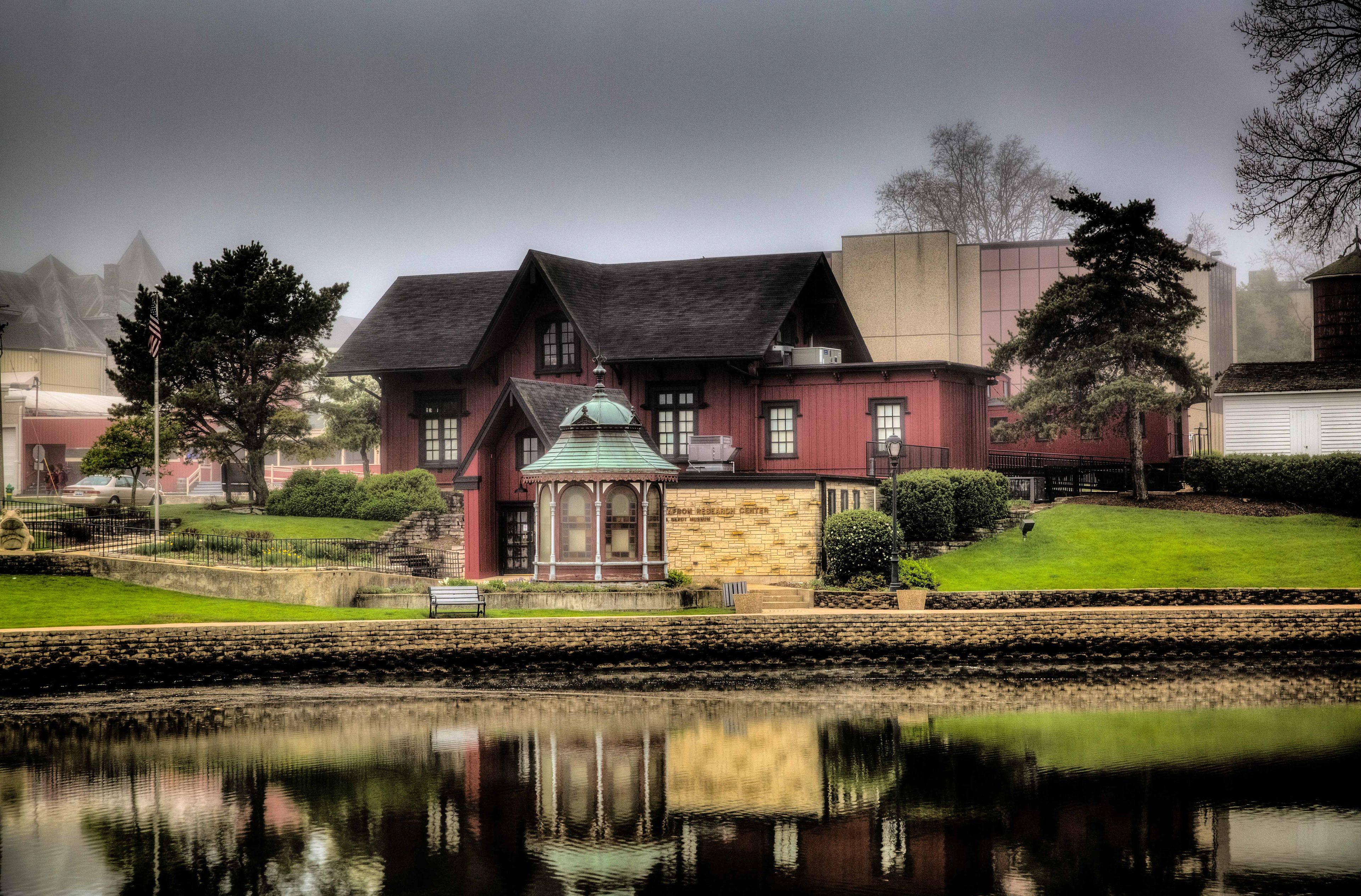 Depot Museum from the Pond