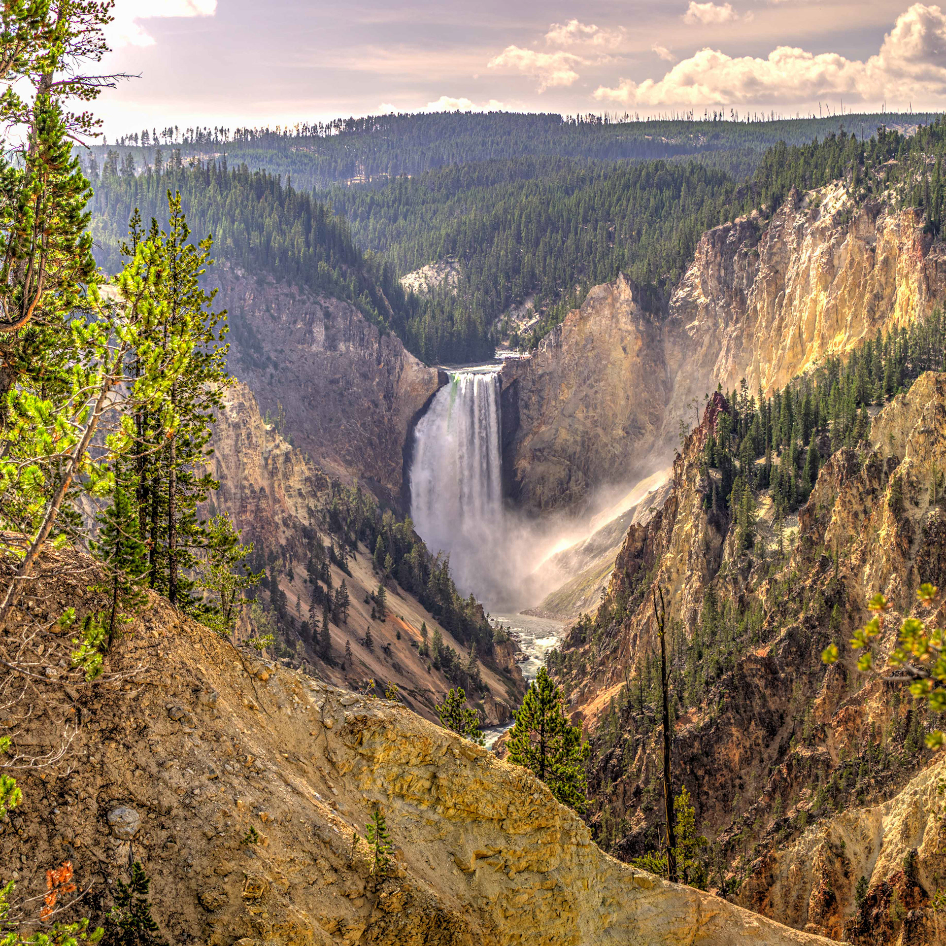 Yellowstone Water Fall