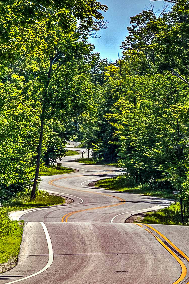 The Twisty Road Door County