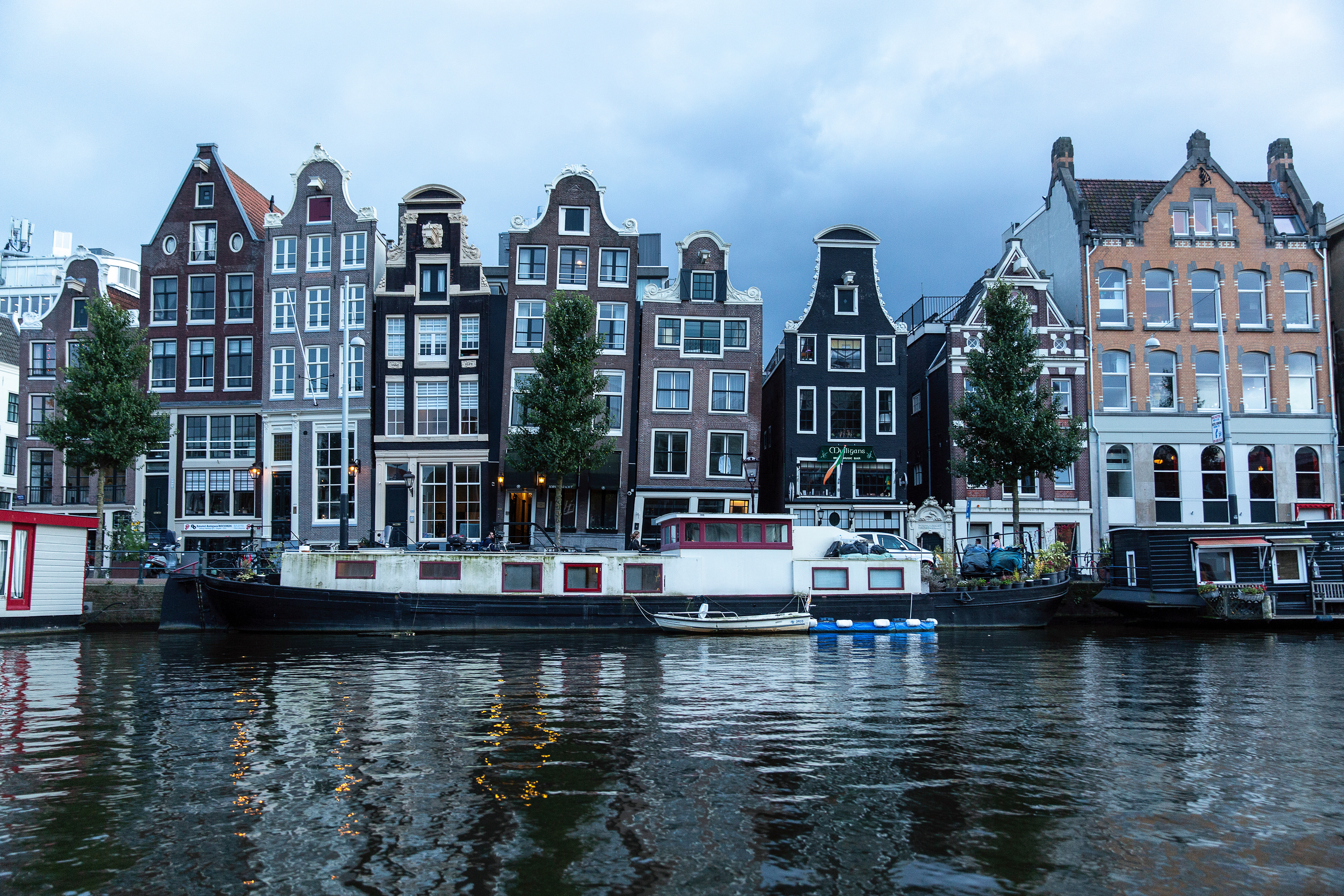 Twisty houses in Amsterdam