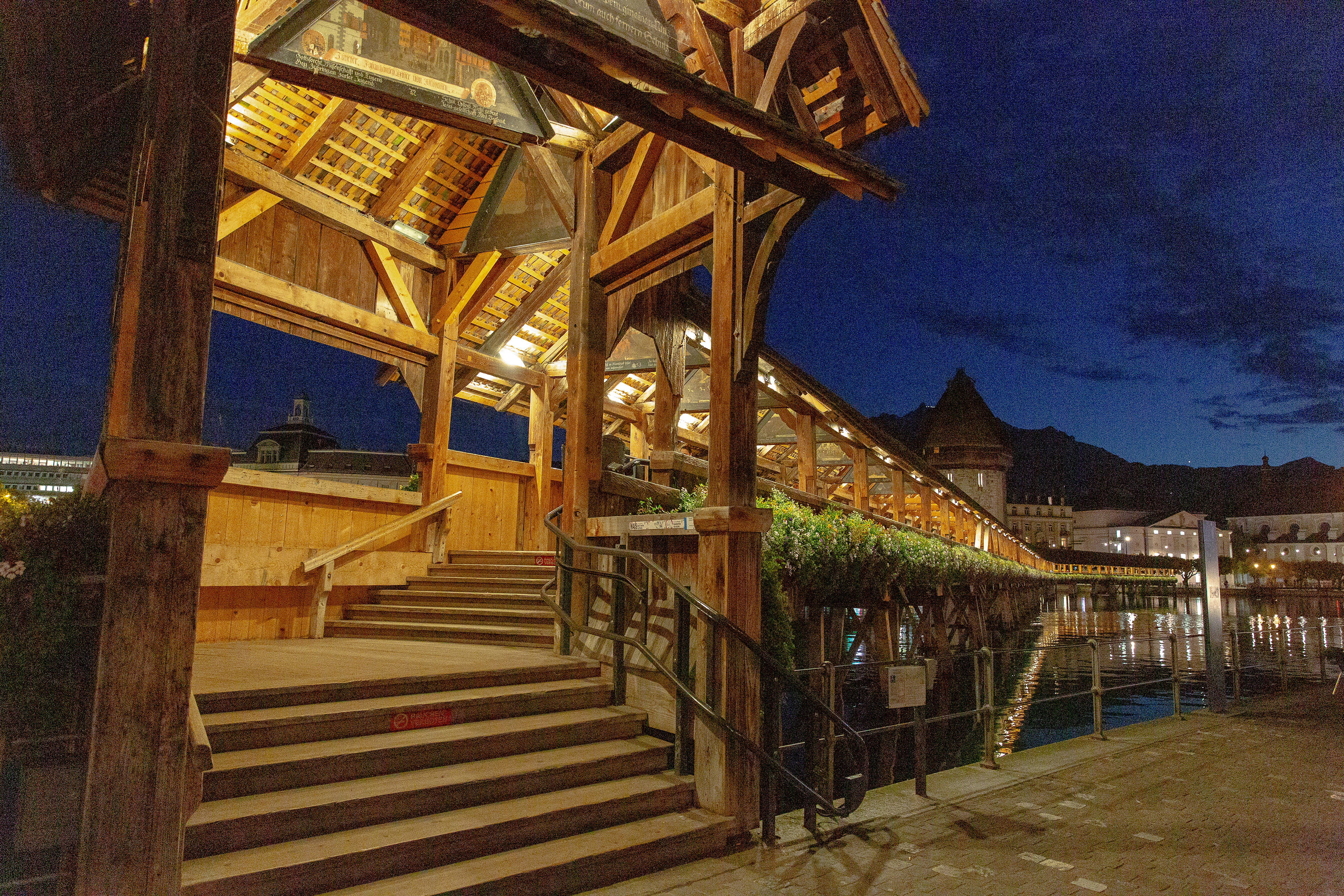 Chapel Bridge Lucerne Switzerland