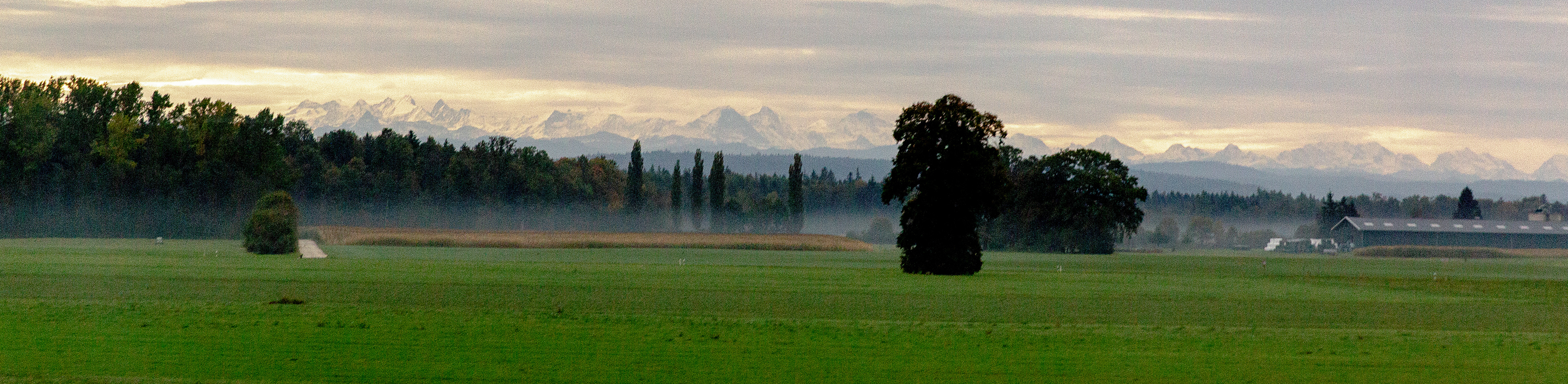 Lucerne Switzerland view of the Alps