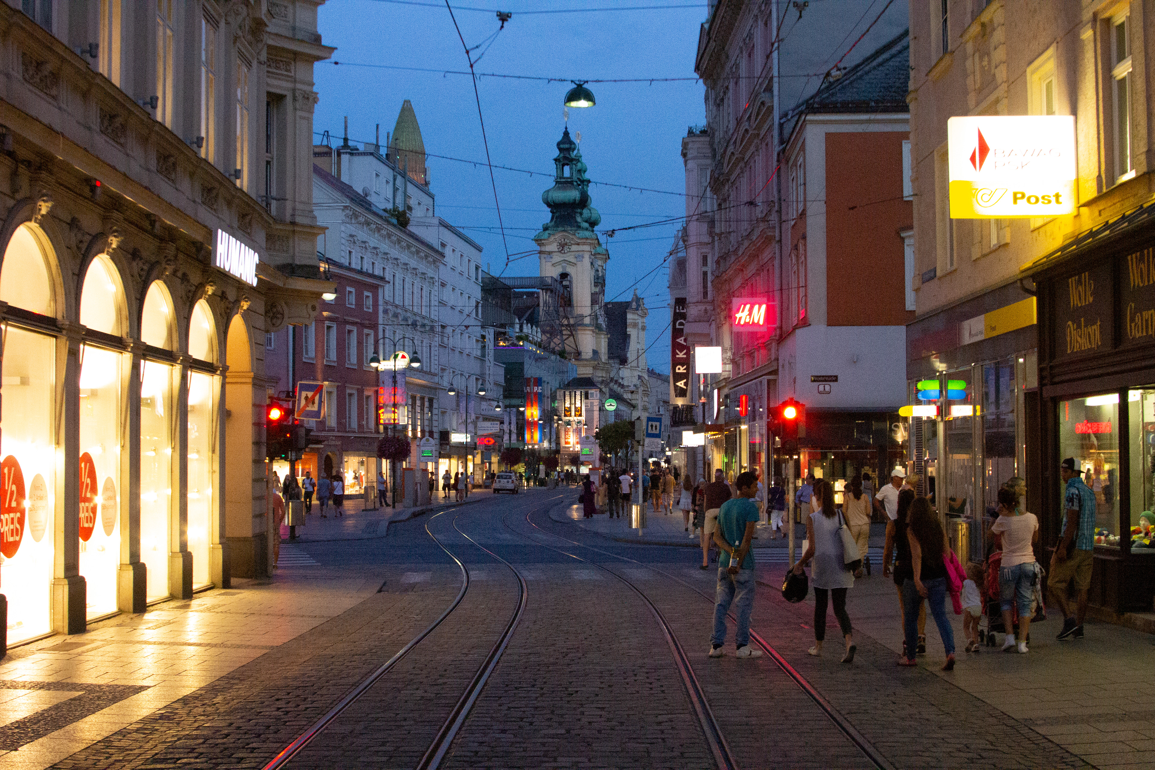 Side Street in Vienna Austria