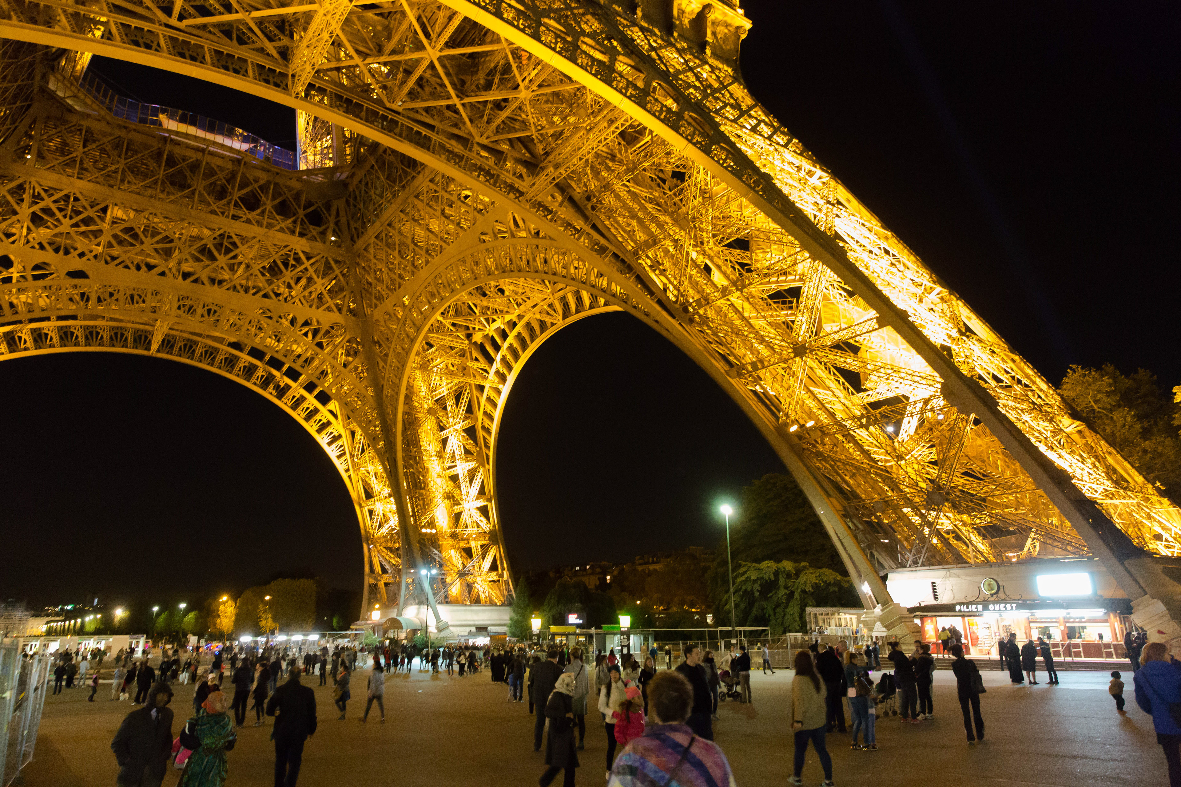 Under the Eifel Tower