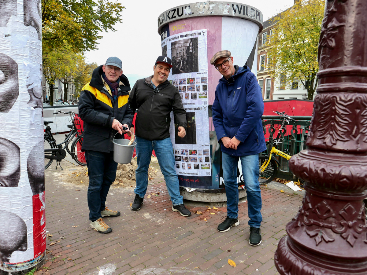 Michiel van Mens, Dennis Sewberath Misser and Owen Schumacher