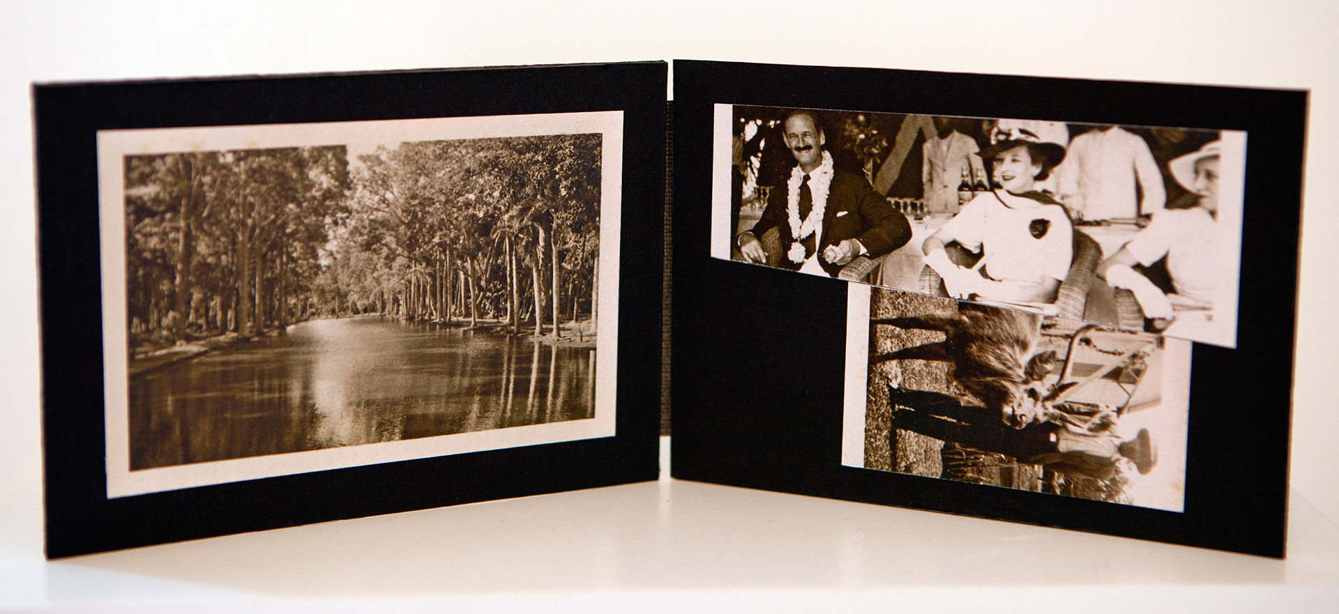 Faire Doa 6, Archival print, Card, Linen, 10.5cm x  20.5cm, 2018