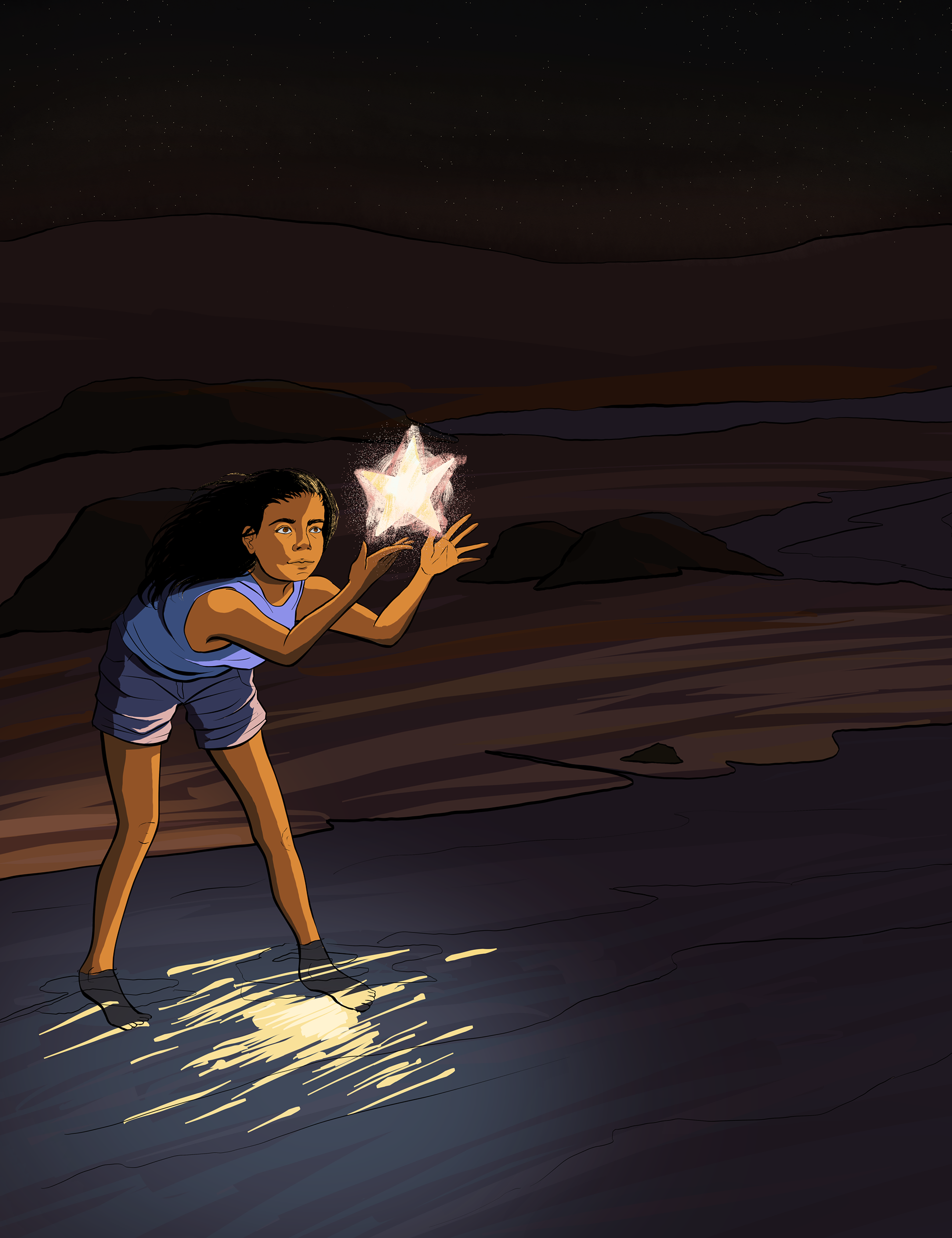 Star Chaser; ClipstudioPaint 2023