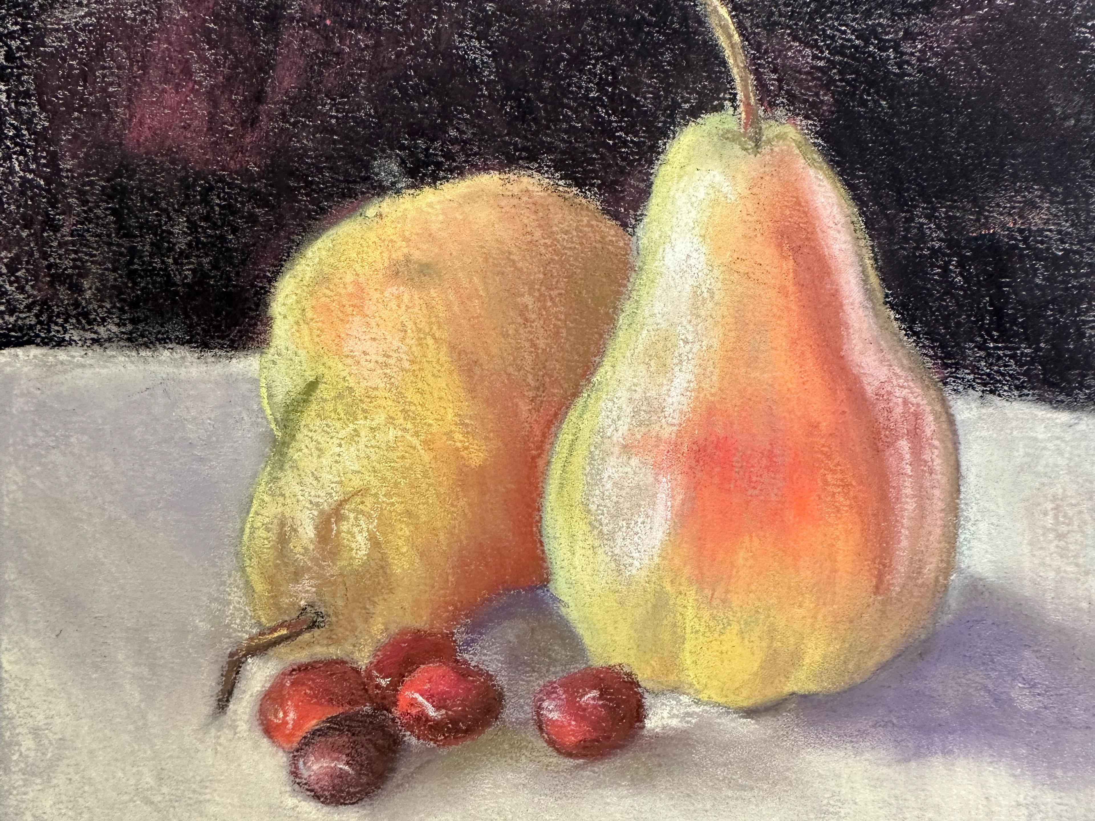 Pears; Chalk Pastel 2022