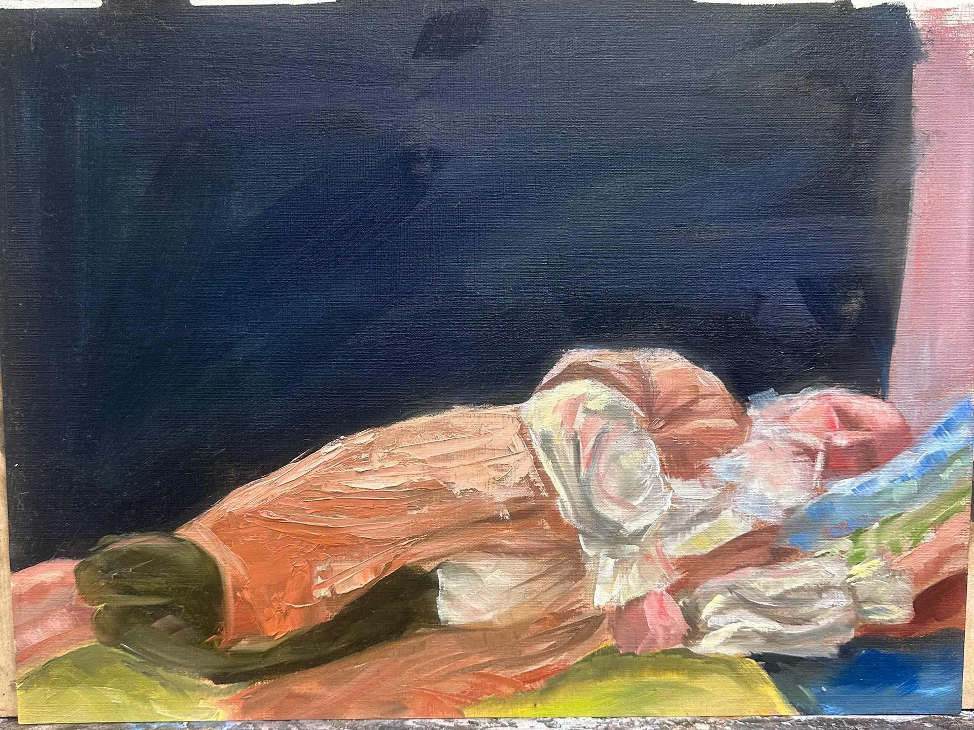 6 hour figure; oil paint 2023