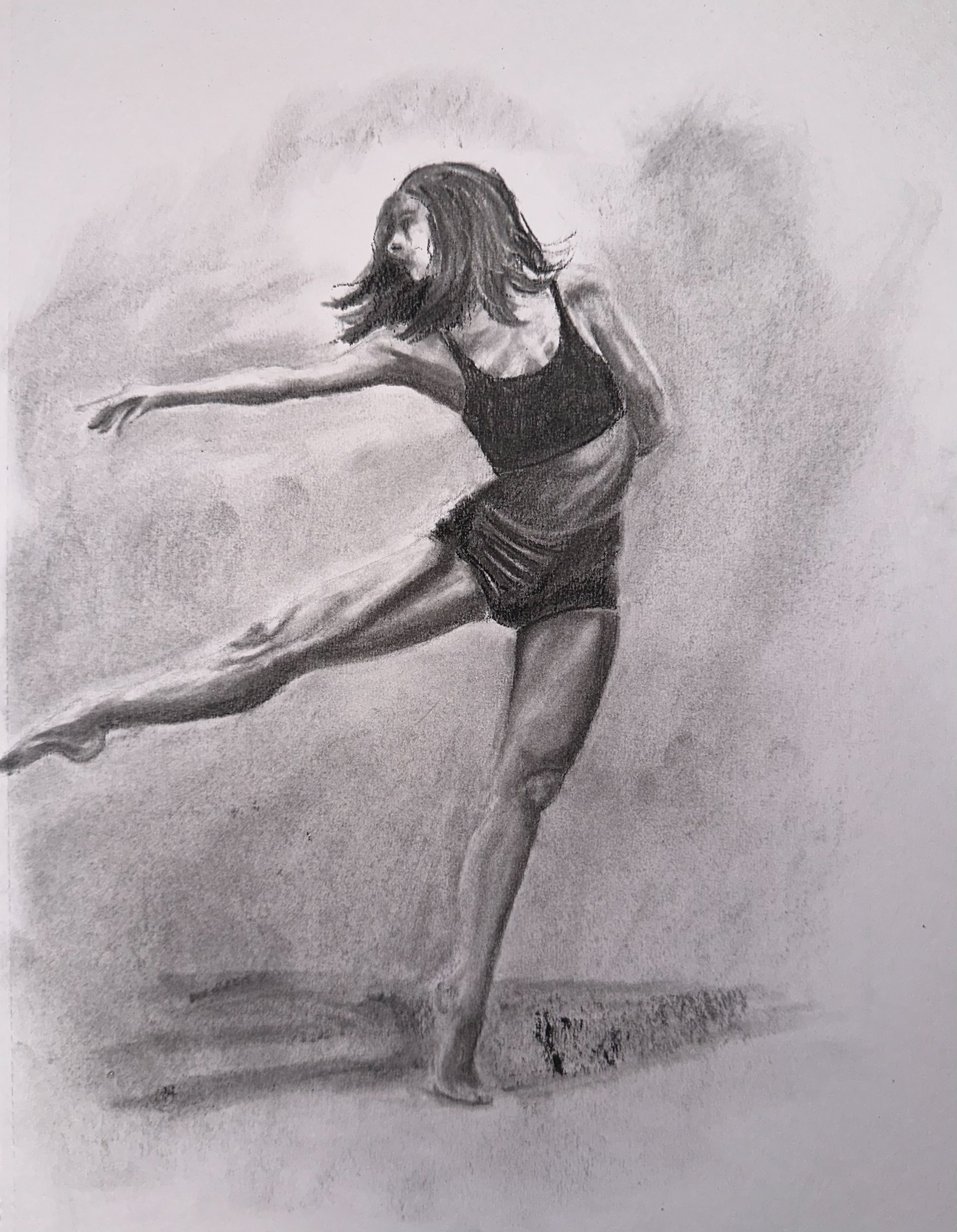 Figure Study; Charcoal 2022