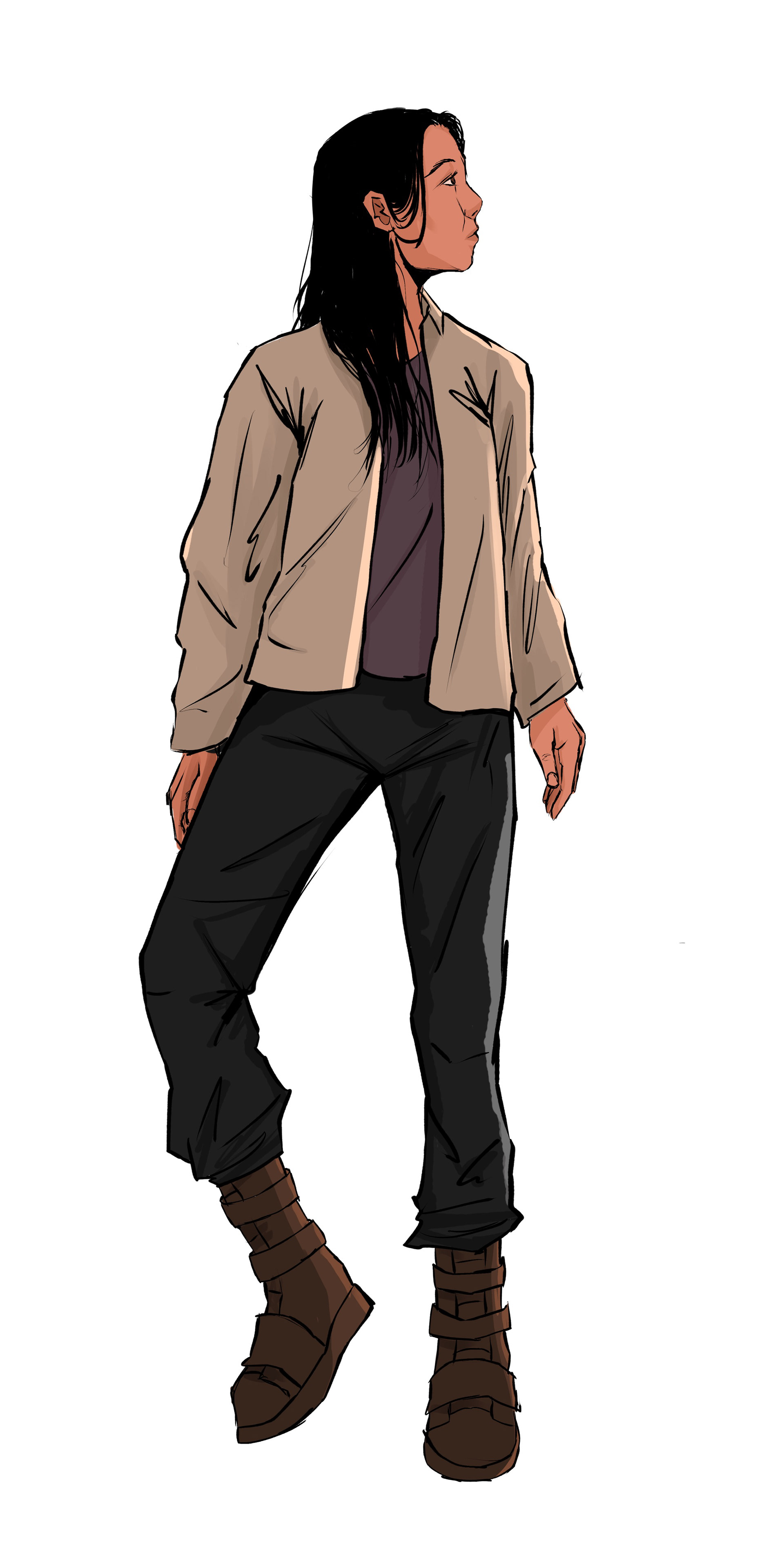 Character design; ClipStudio Paint 2023