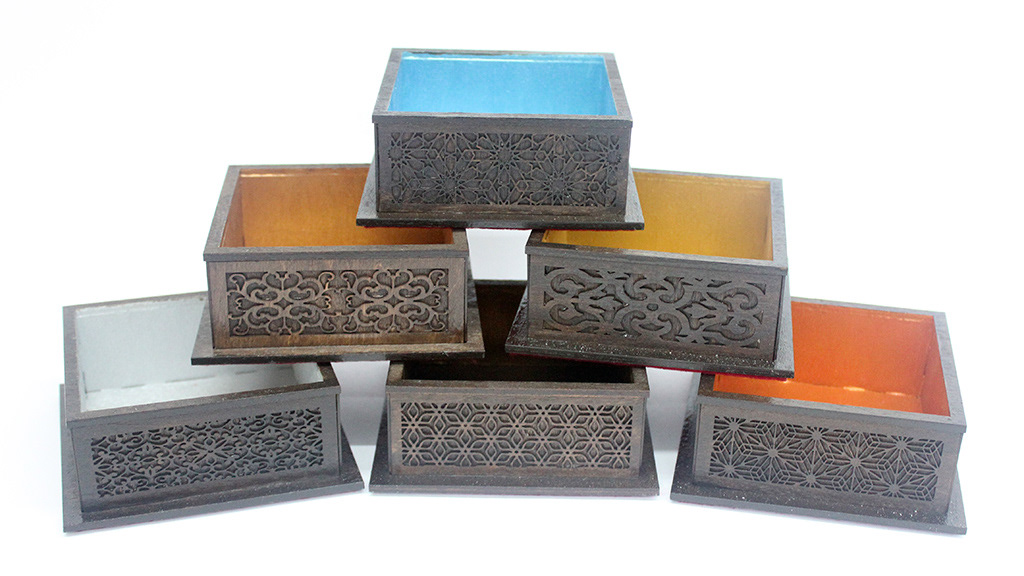 Custom token boxes for board gamers