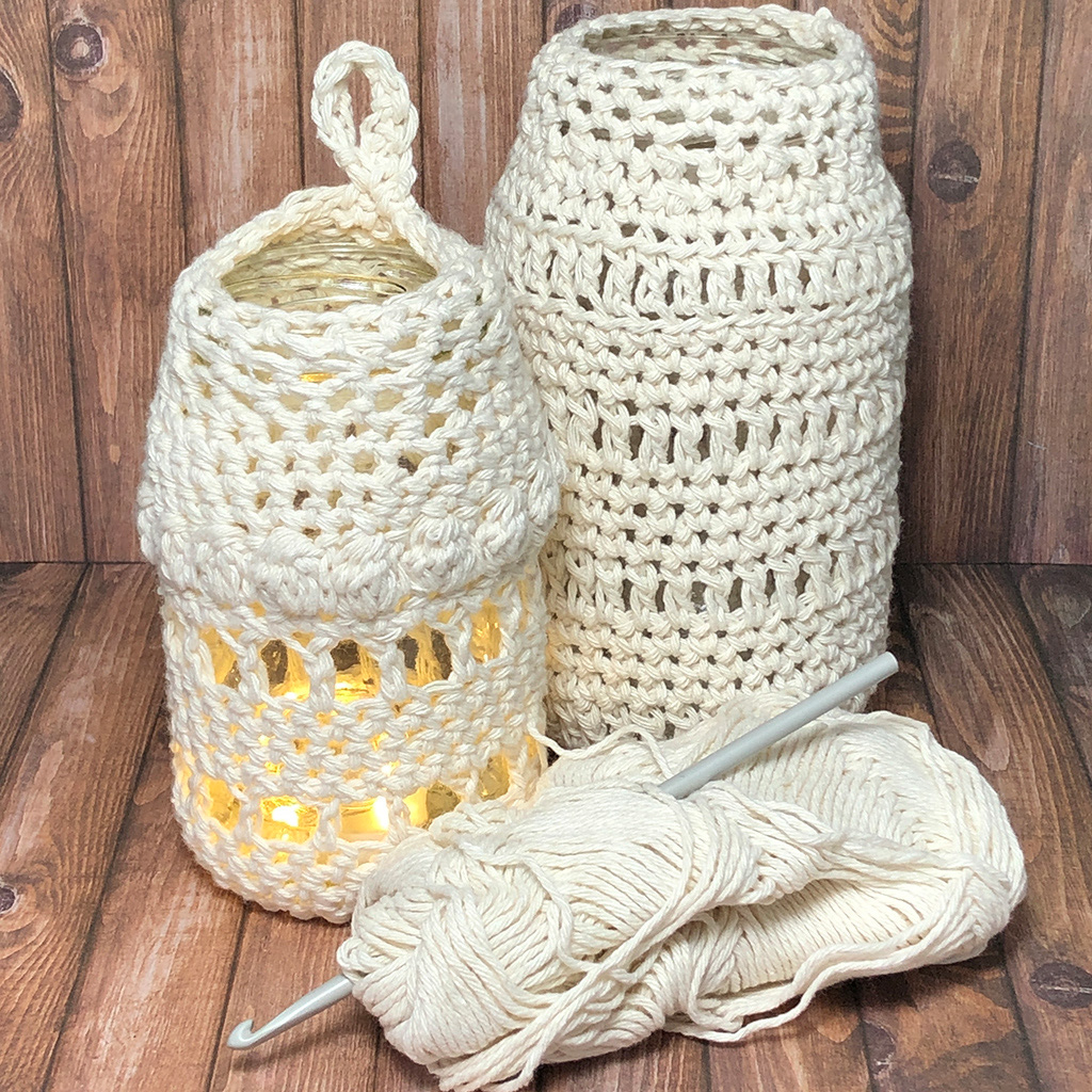 Freestyle crocheted lanterns workshop