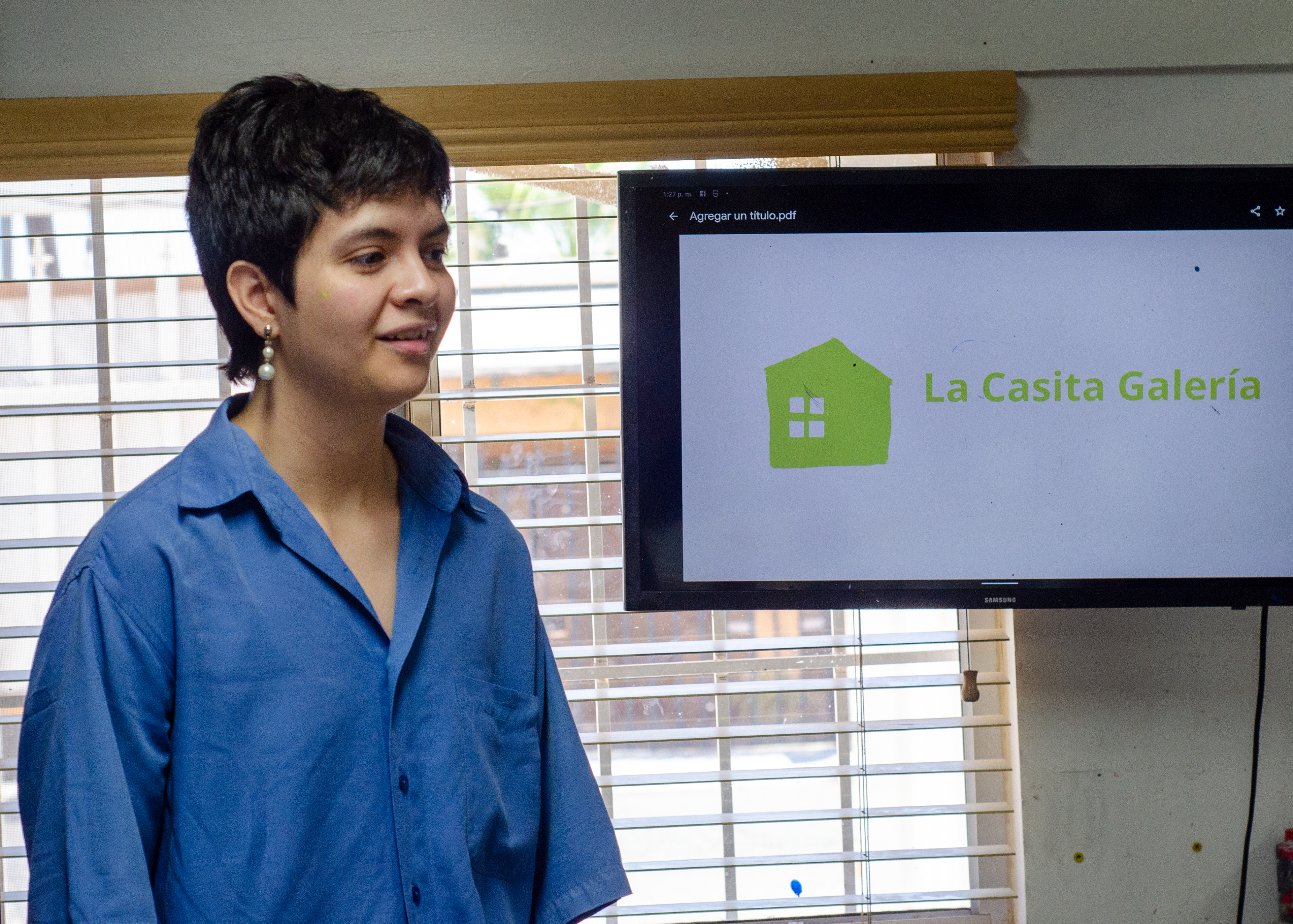 Muestra de proyecto de La Casita a alumnxs de Cero/Cero