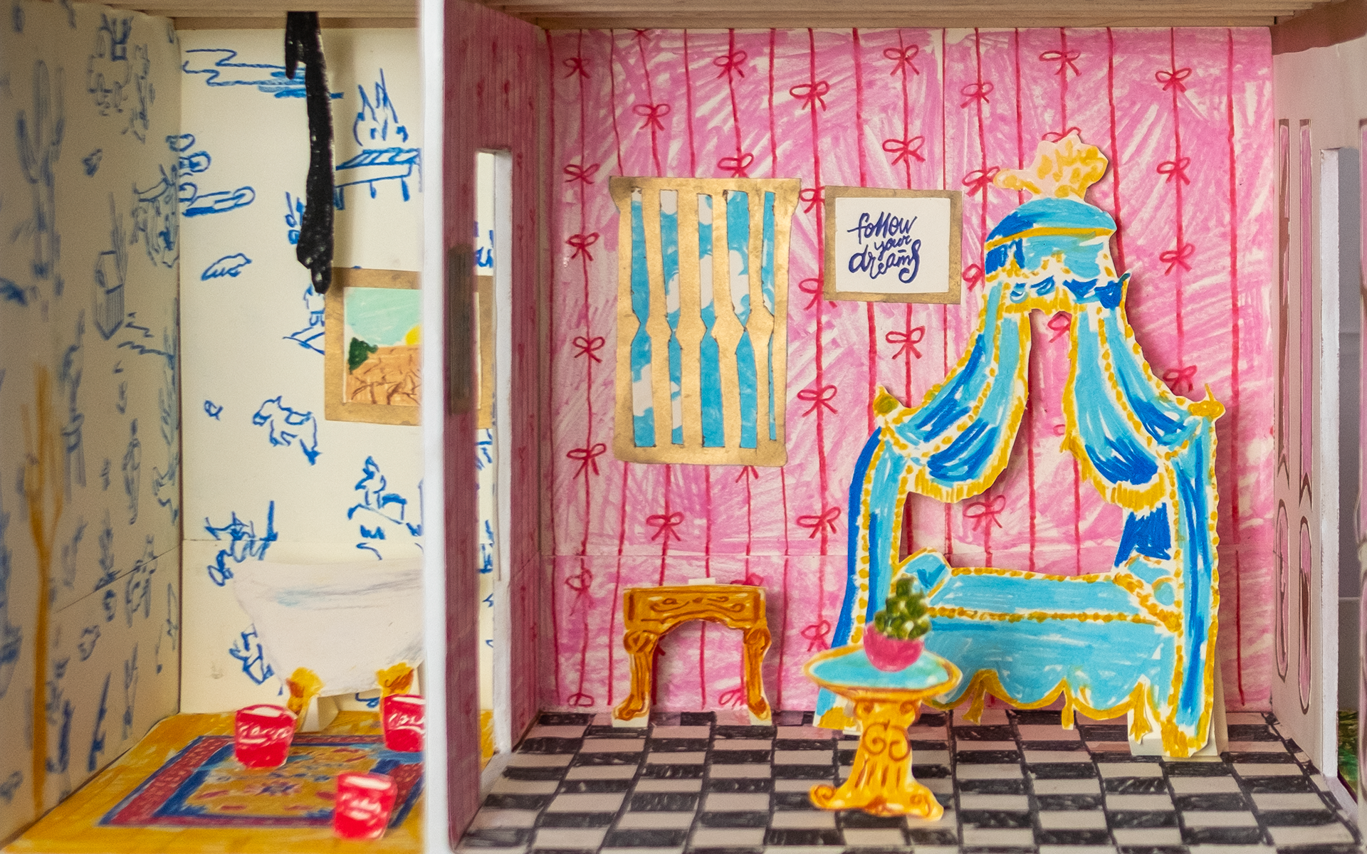 Detalle de Habitación y Baño