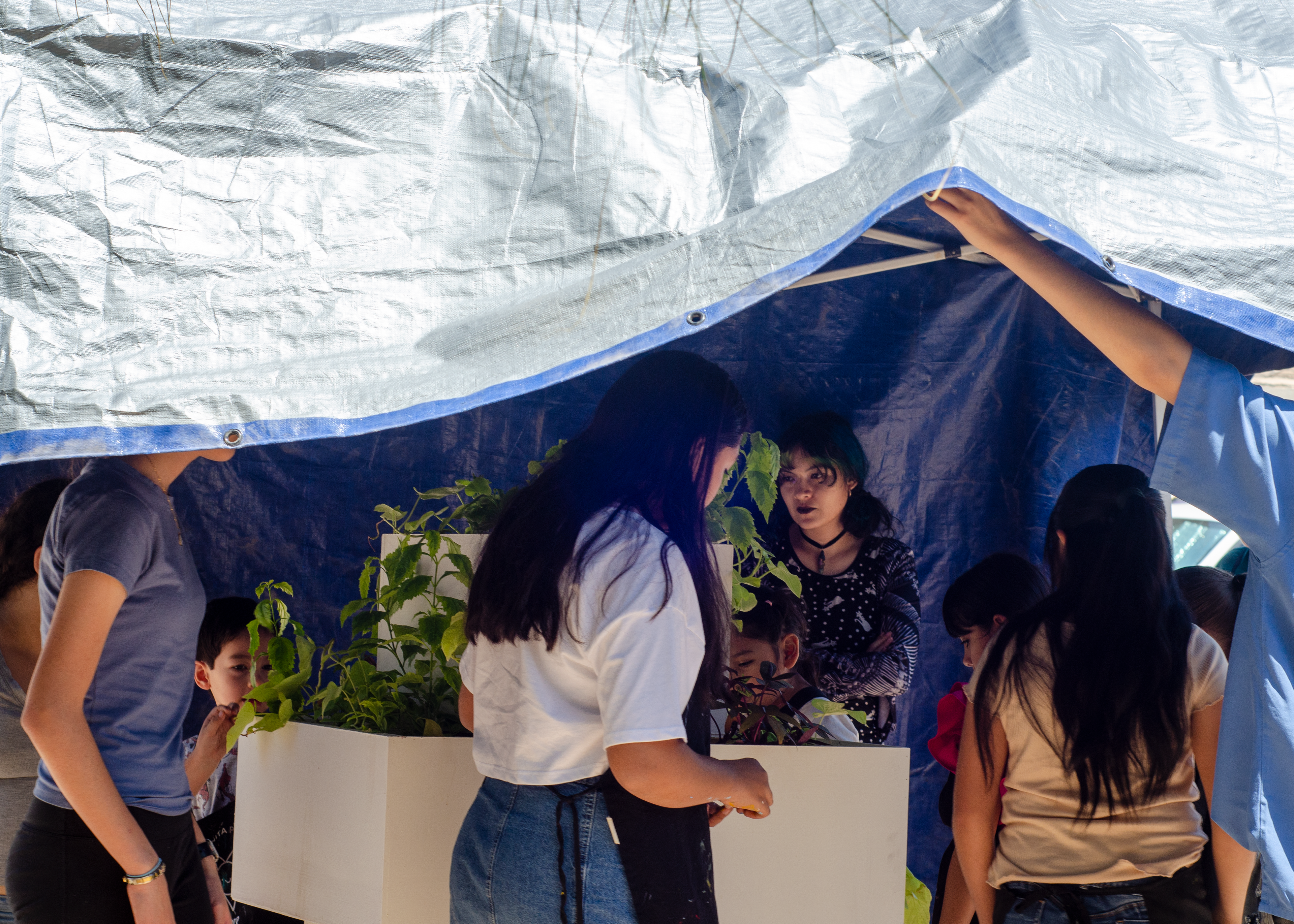 Muestra de proyecto de La Casita a alumnxs de Cero/Cero