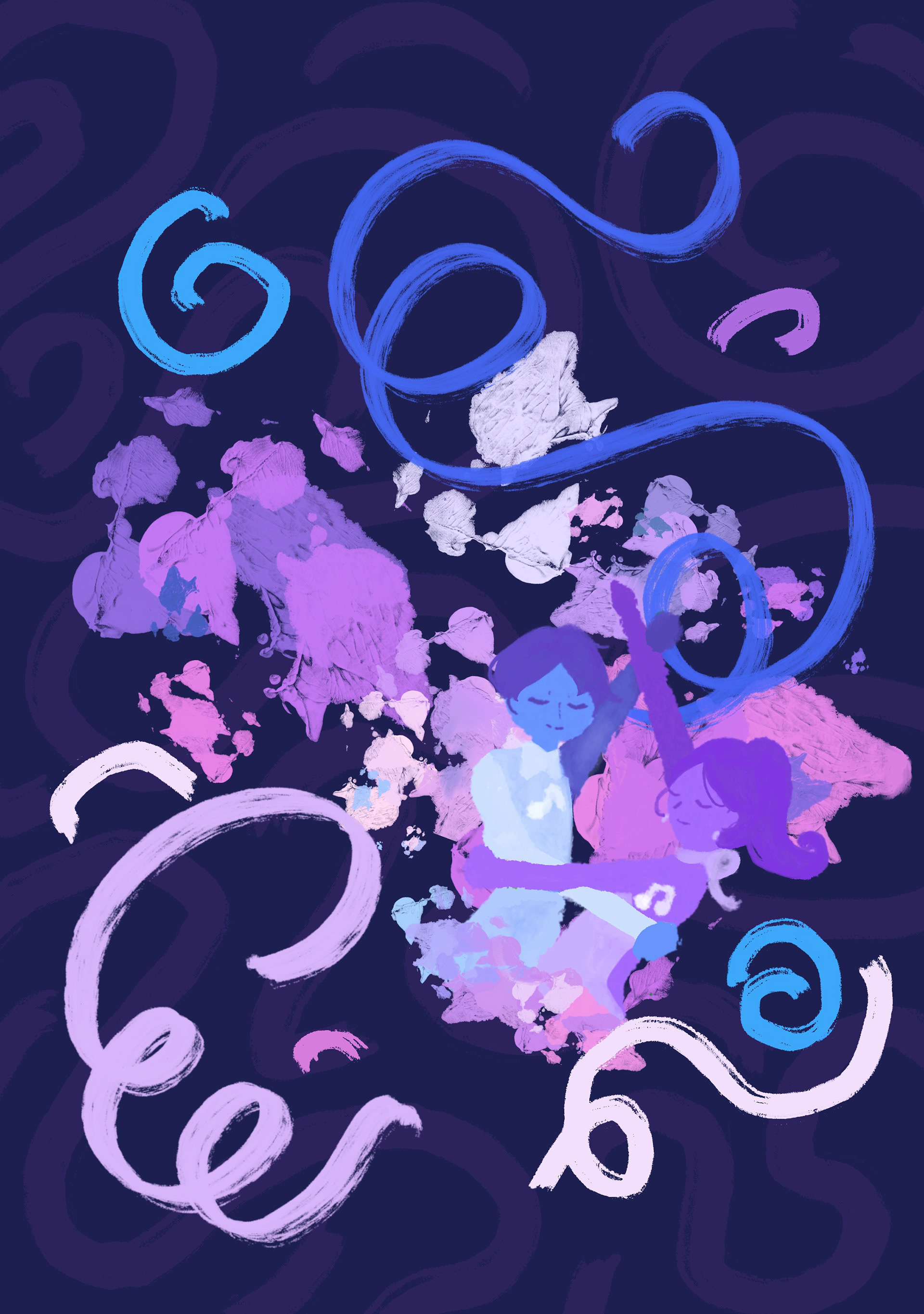 Natalia Wellman, “Night Sway,” 2022, 18” x 24”