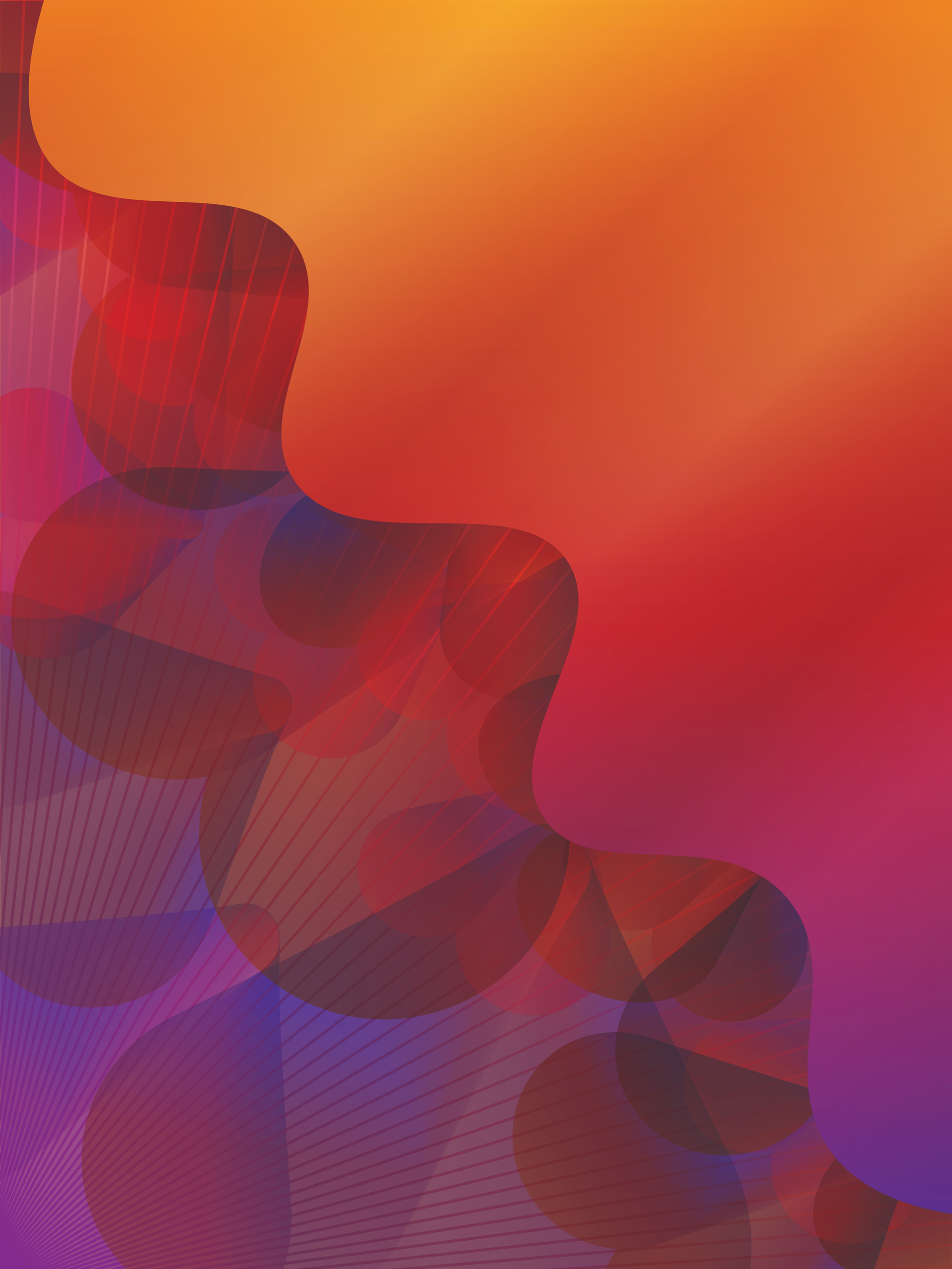 Melanie Jo, “Sunset Mambo,“ 2022, 18 x 24”