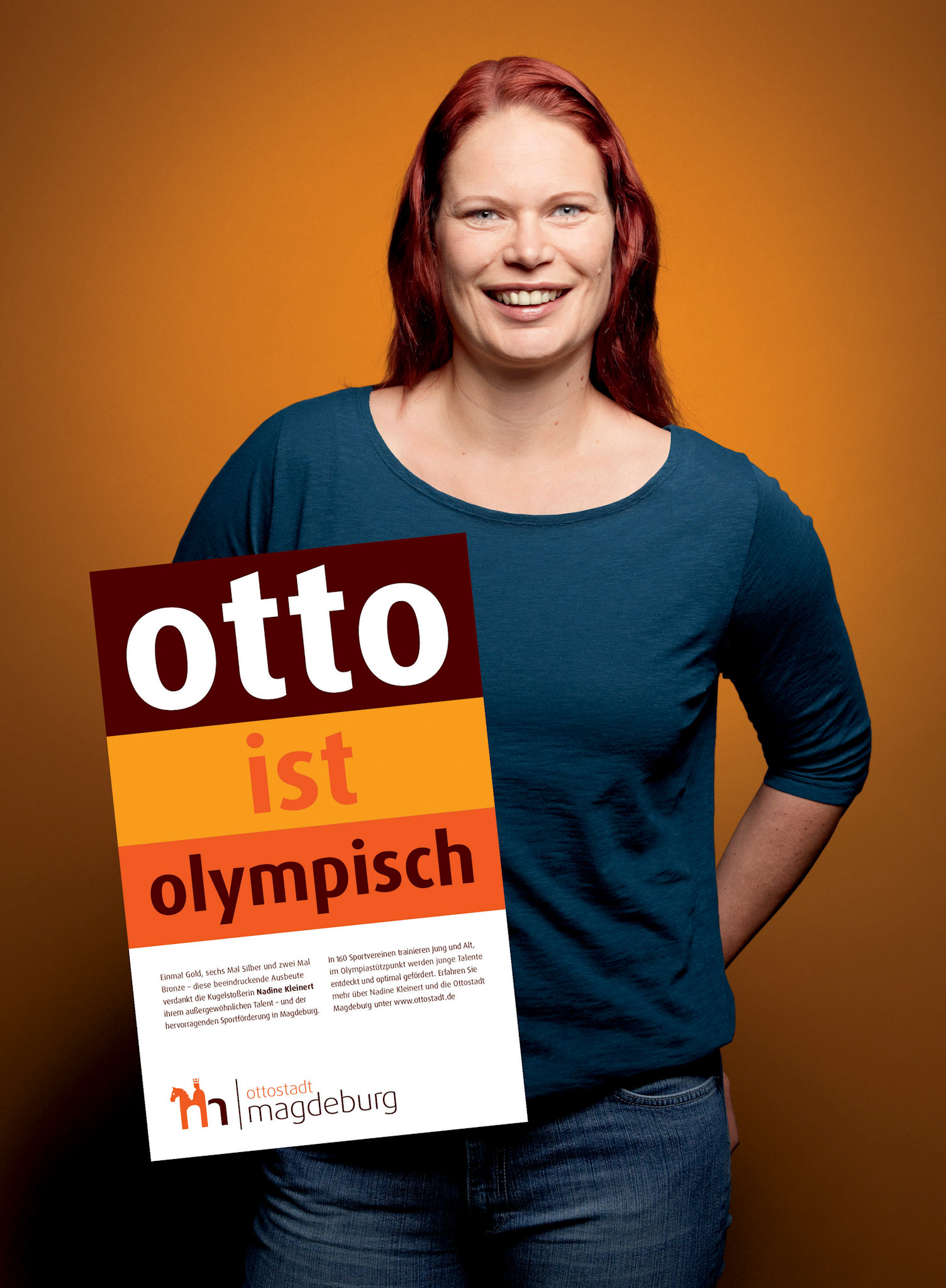 Nadine Kleinert, Kugelstoßerin aus Magdeburg