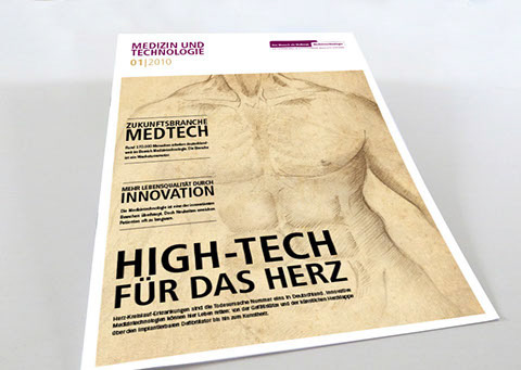 Broschüre Cover "Künstliches Herz"