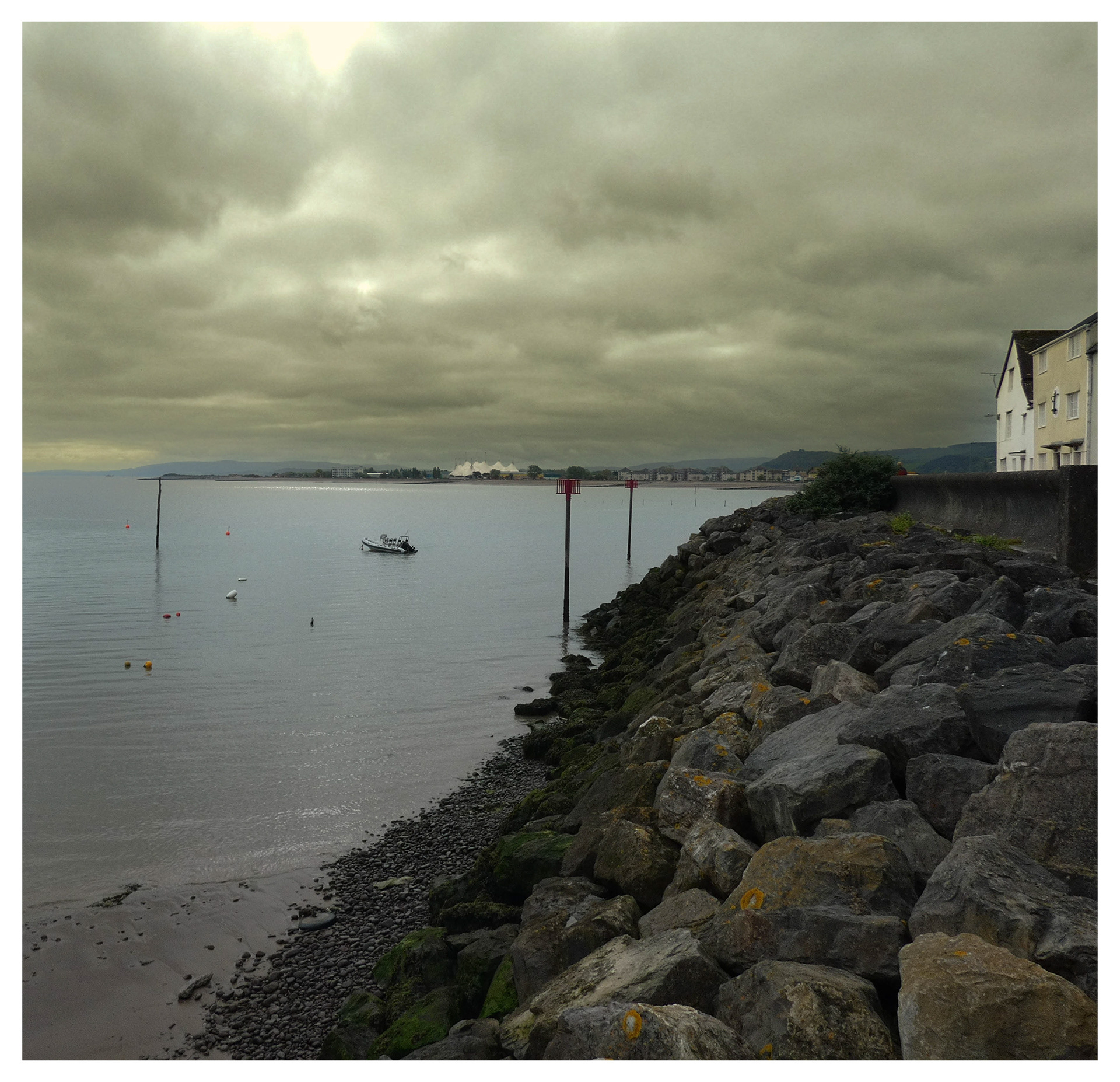 Brooding skies