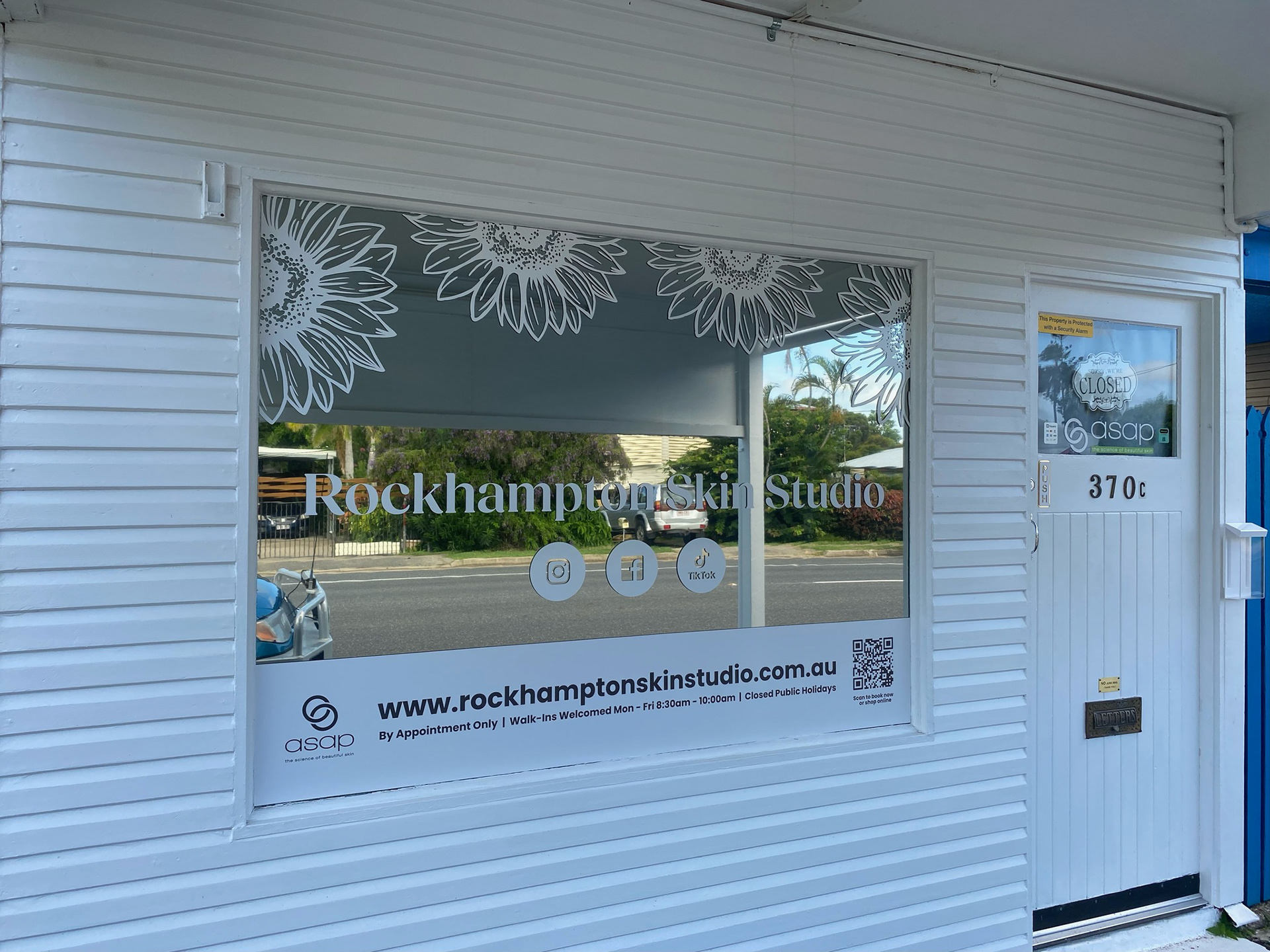 Rockhampton Skin Studio Shopfront