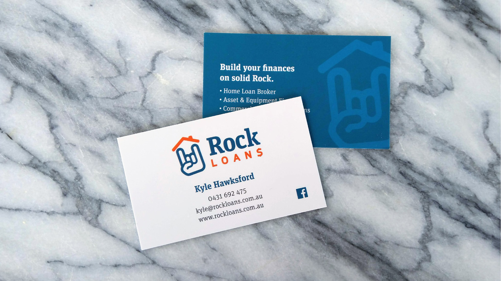 Rock Loans Business Card