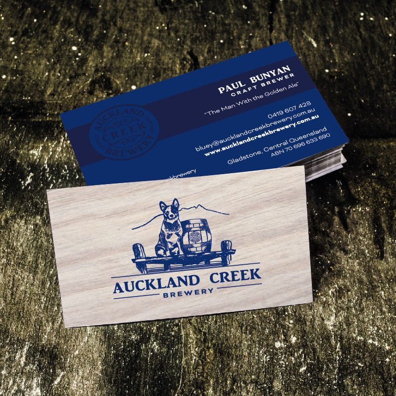 Auckland Creek Breweries Business Card